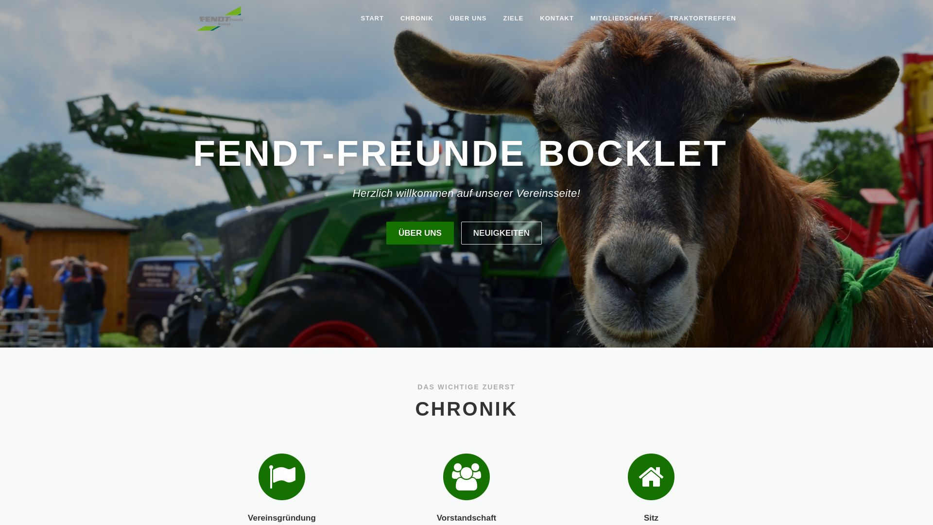 Website status fendt-freunde-bocklet.de is   ONLINE
