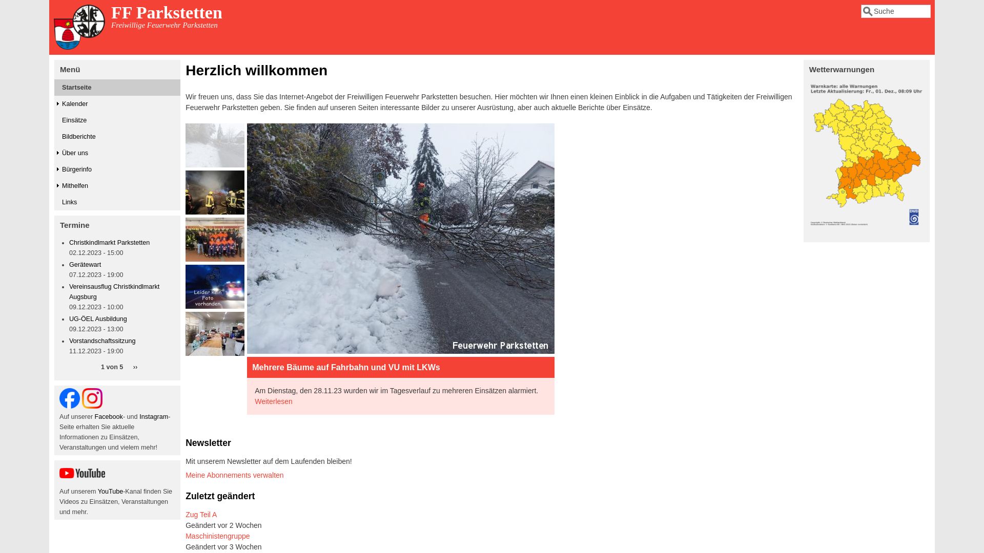 Website status feuerwehr-parkstetten.de is   ONLINE