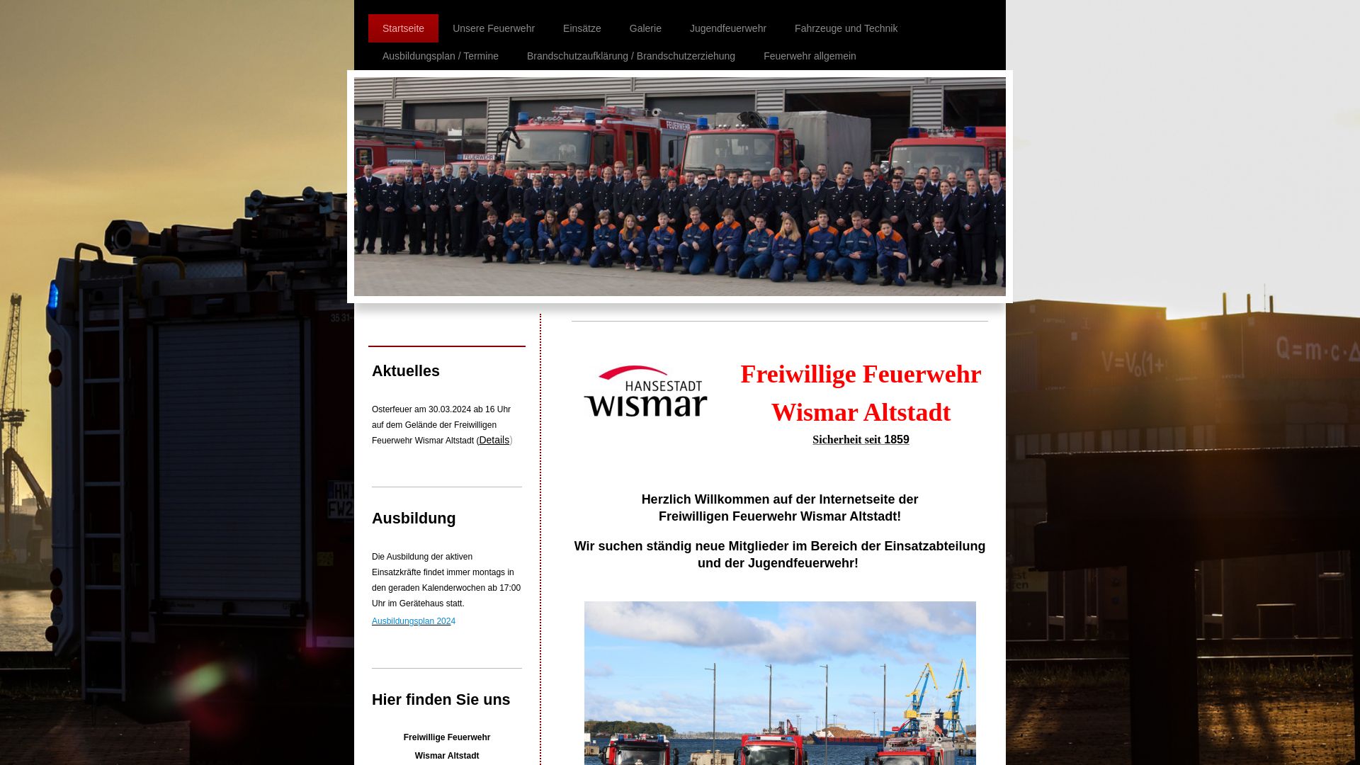 Website status ffw-wismar-altstadt.de is   ONLINE