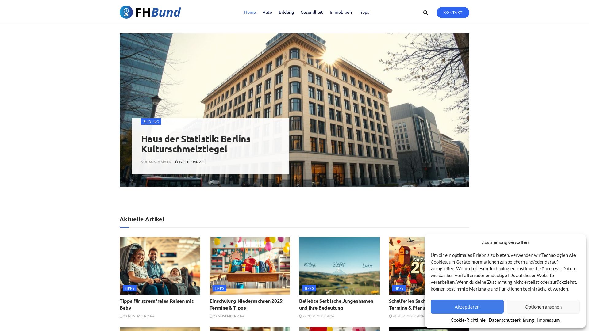 Website status fhbund.de is   ONLINE