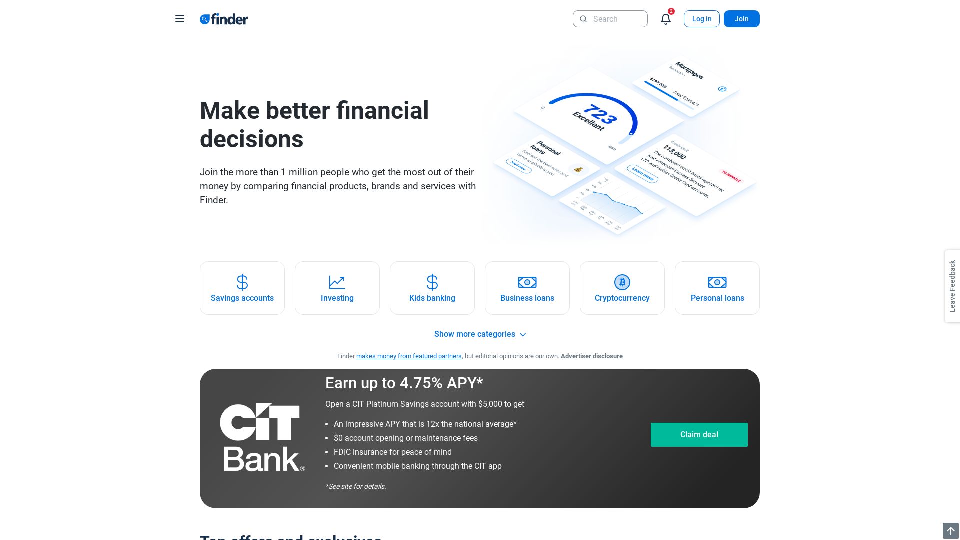 Website status finder.com is   ONLINE