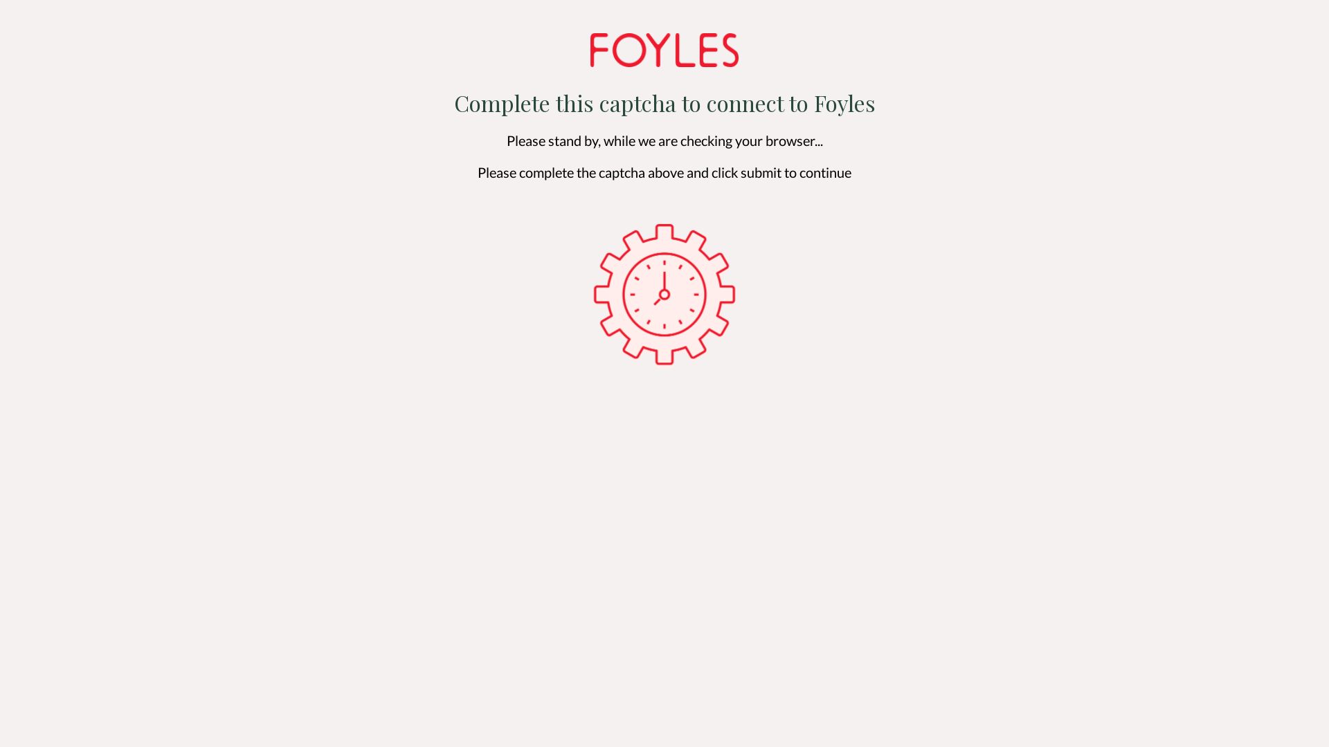 Website status foyles.co.uk is   ONLINE