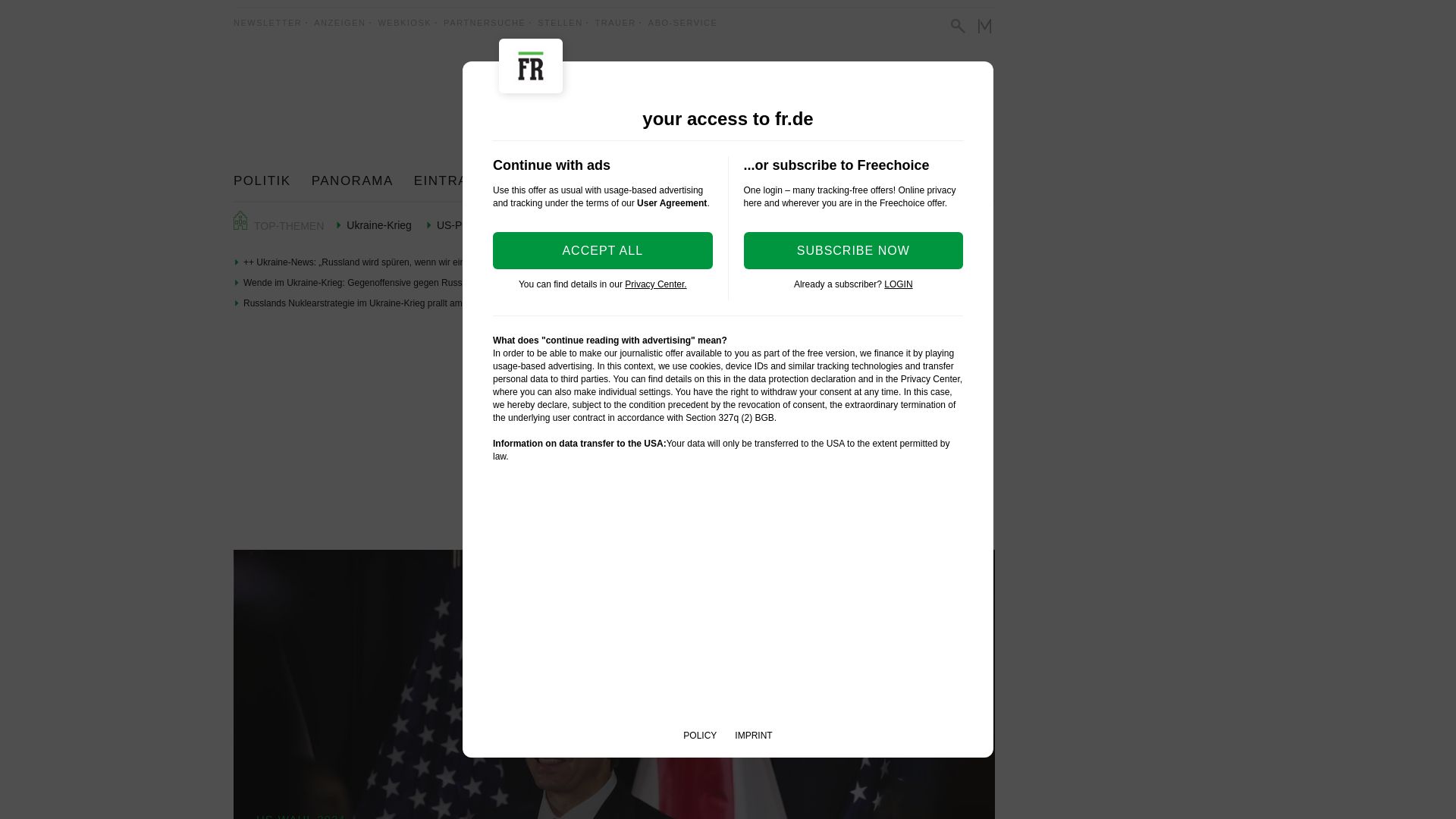 Website status fr-online.de is   ONLINE