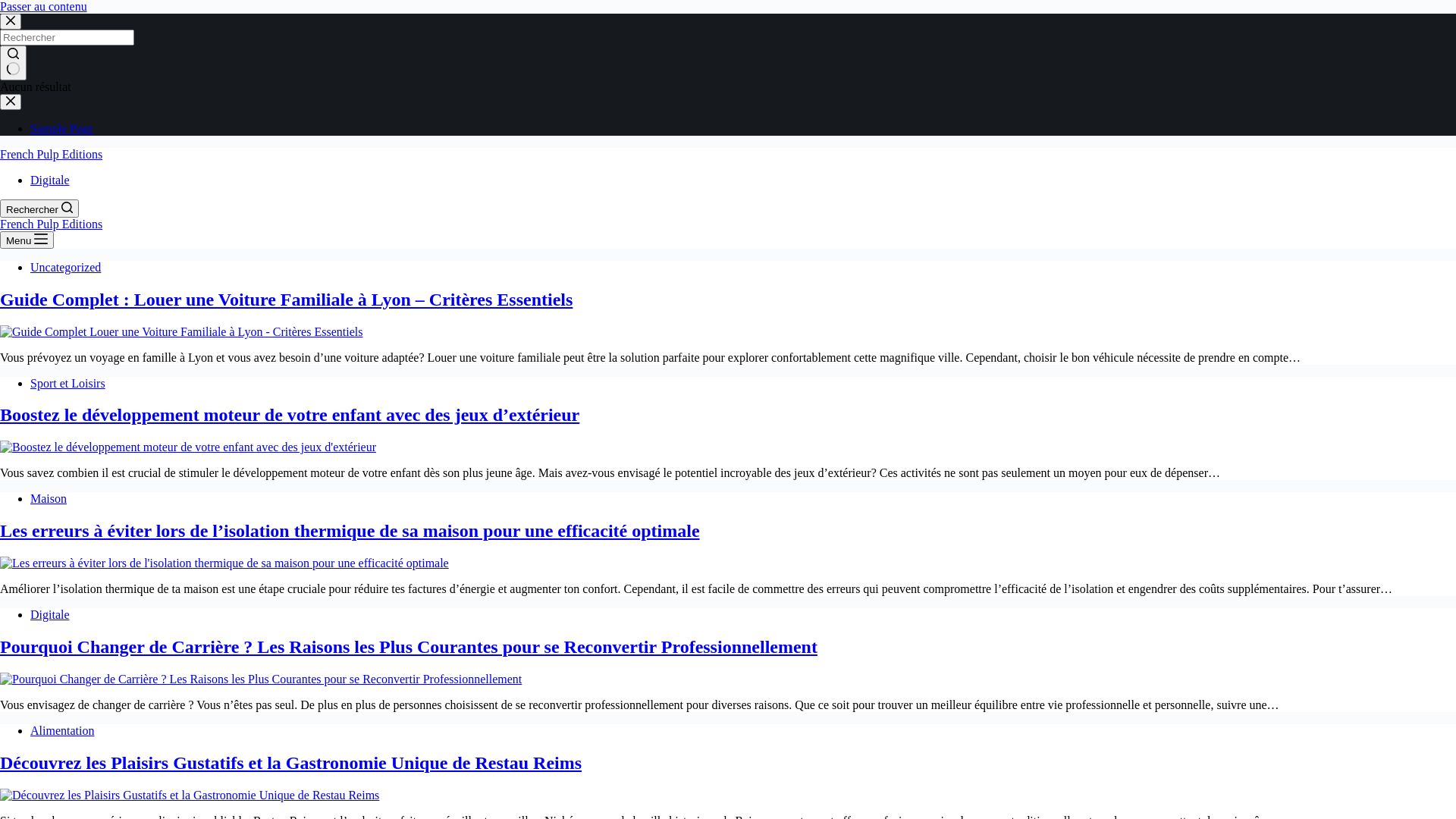 Website status frenchpulpeditions.fr is   ONLINE