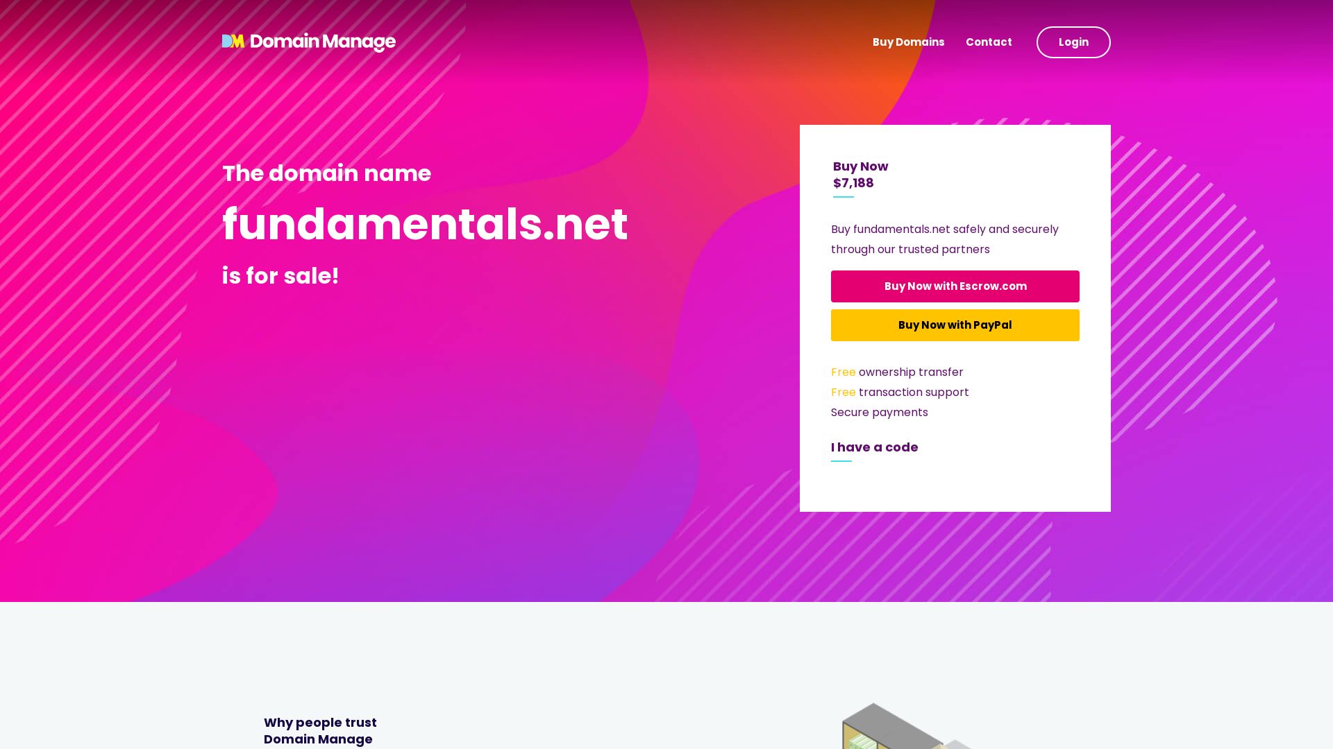 Website status fundamentals.net is   ONLINE