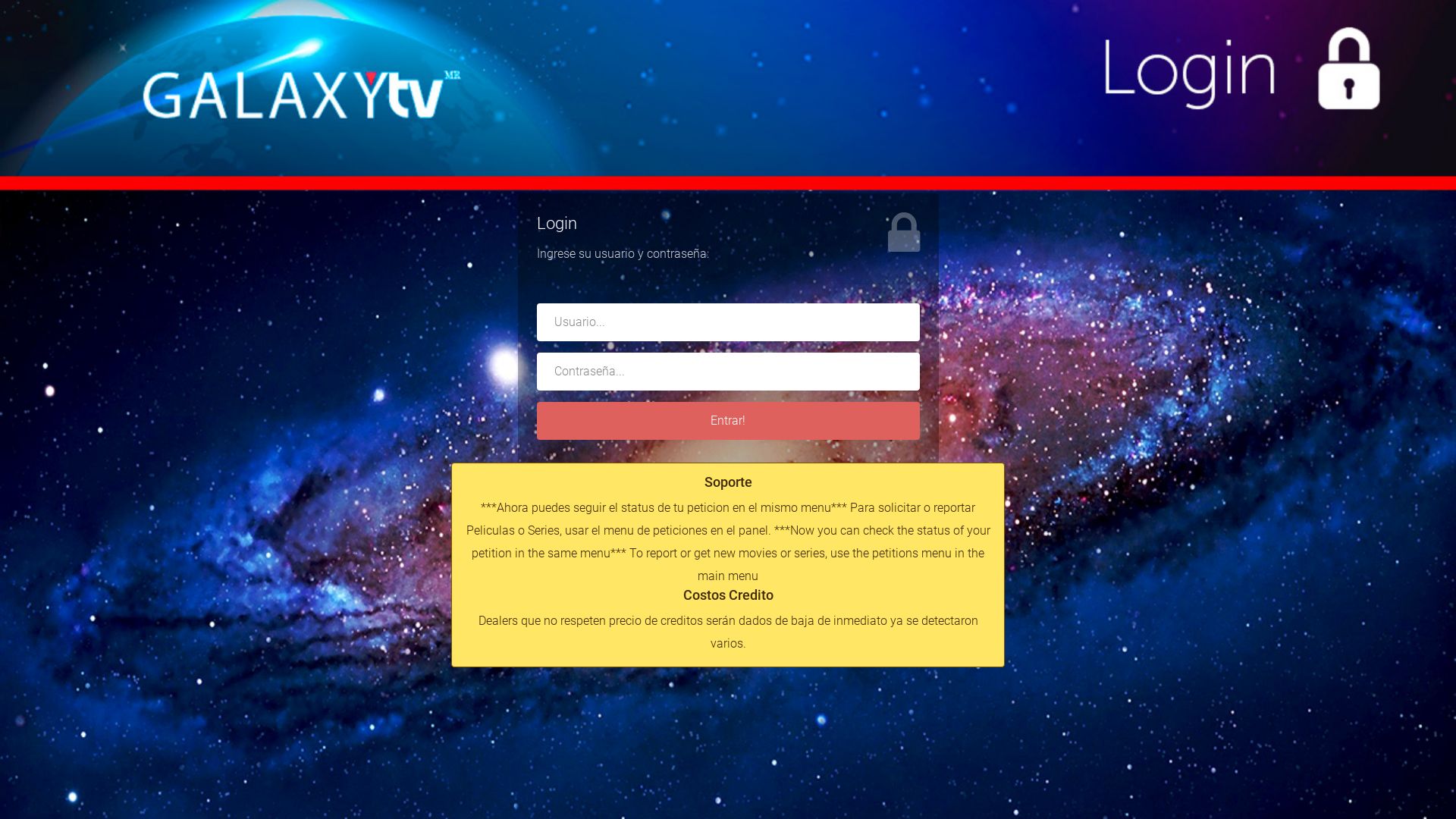 Website status galaxytv.mx is   ONLINE