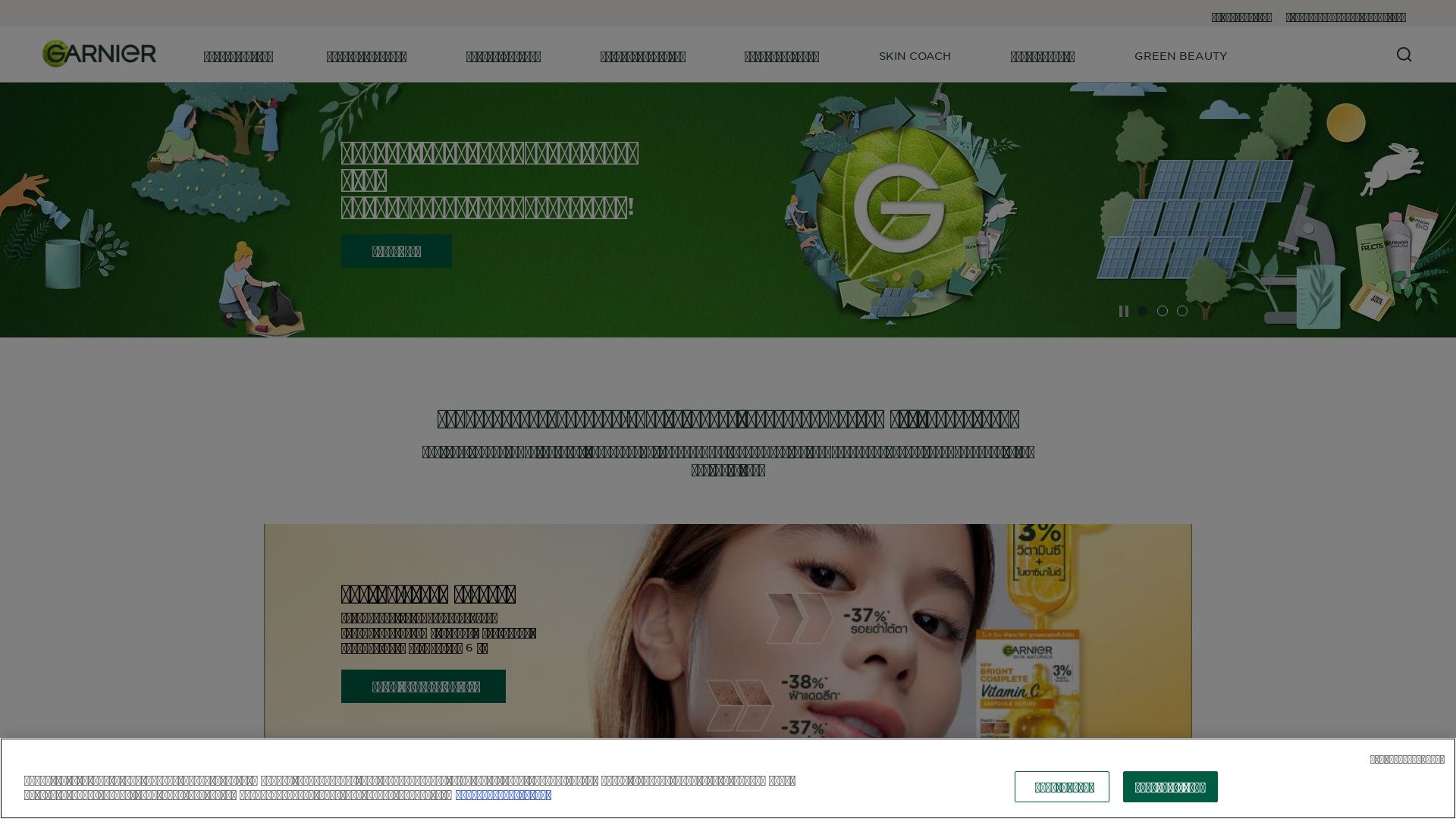 Website status garnier.co.th is   ONLINE