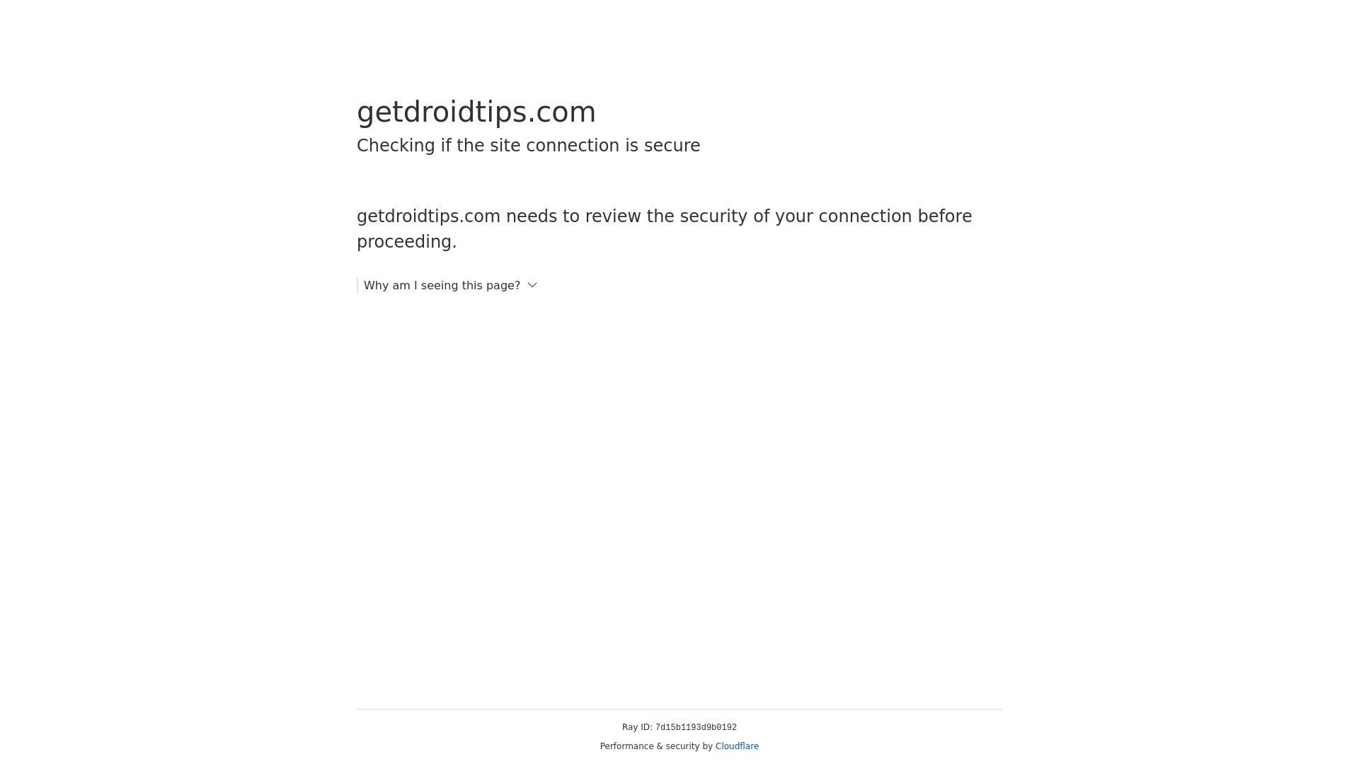 Website status getdroidtips.com is   ONLINE