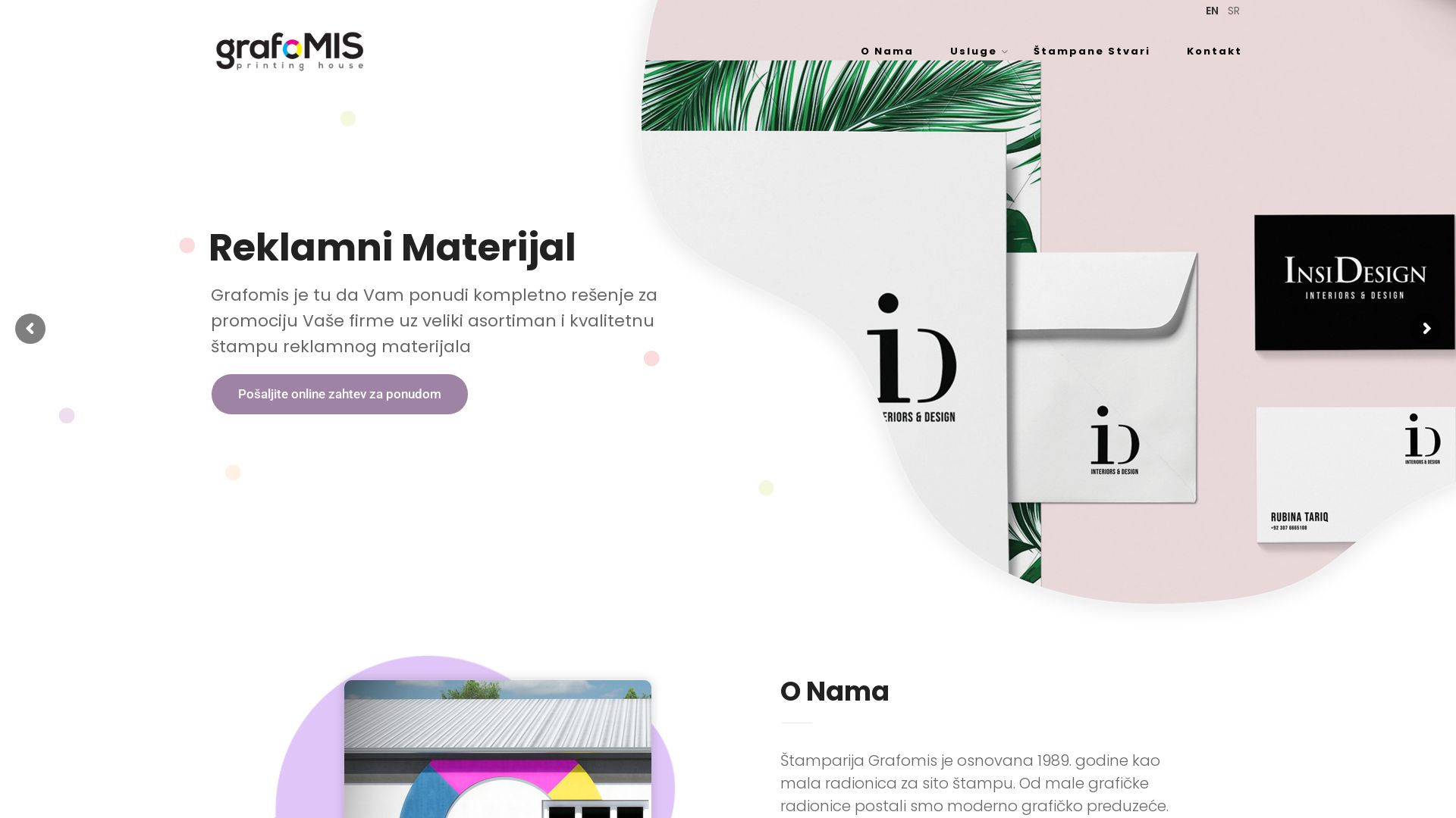 Website status grafomis.rs is   ONLINE
