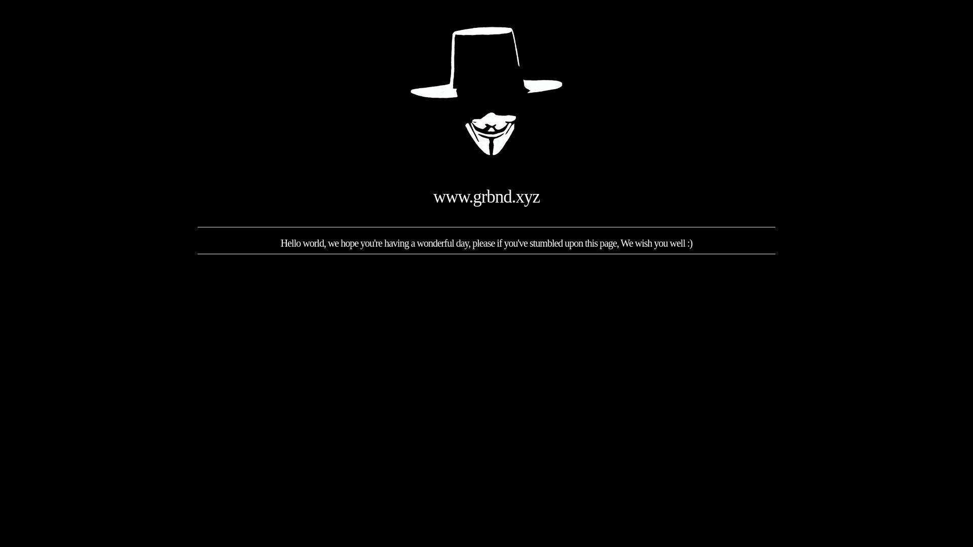 Website status grbnd.xyz is   ONLINE