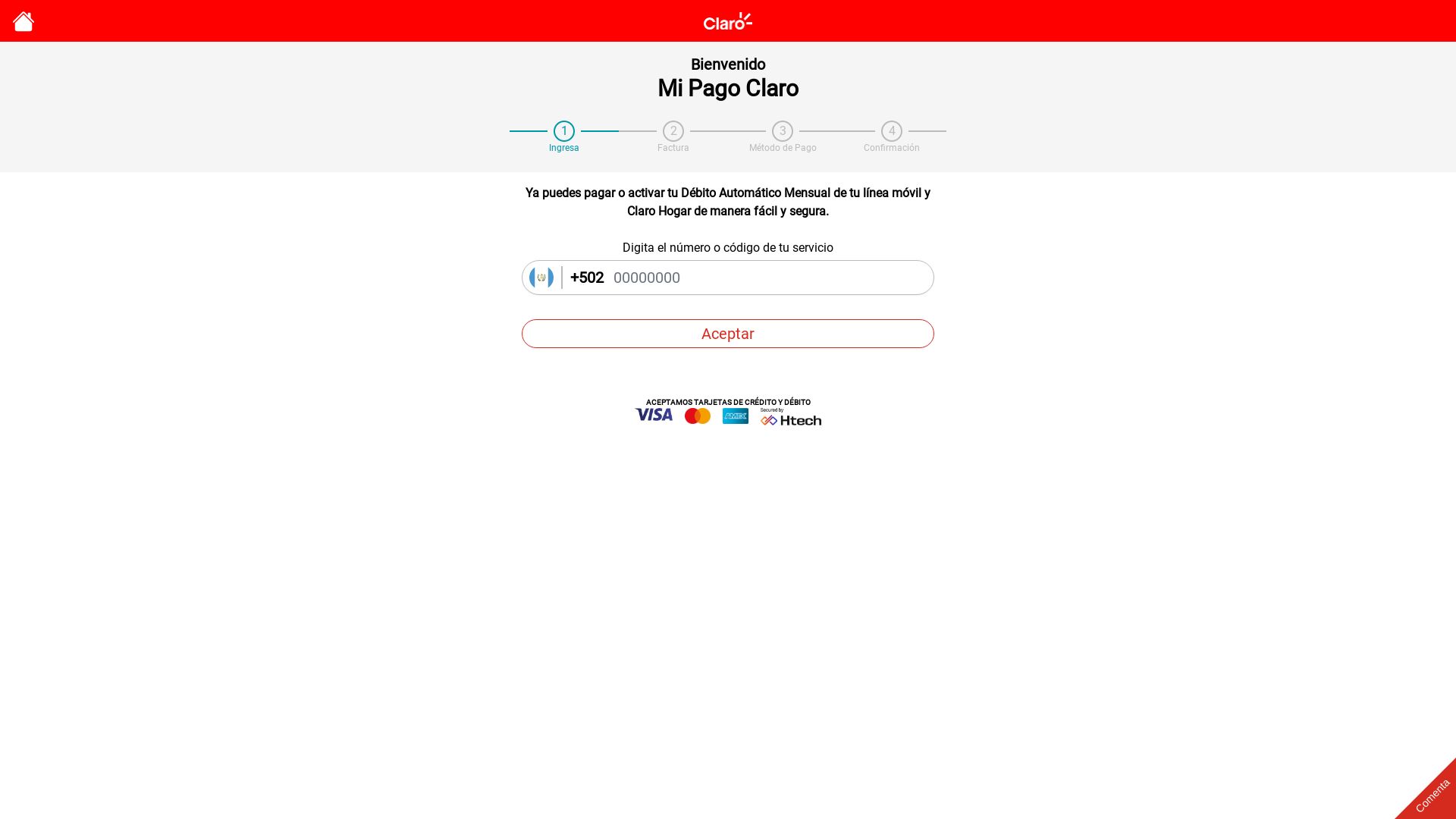 Website status gt.mipagoclaro.com is   ONLINE
