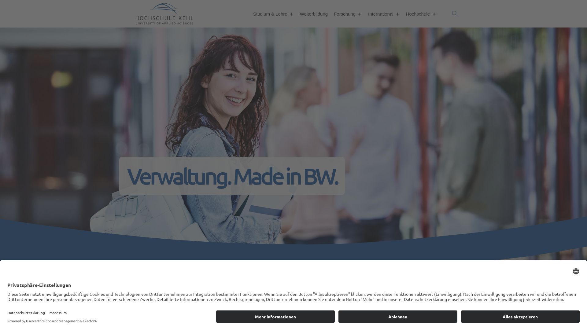 Website status hs-kehl.de is   ONLINE