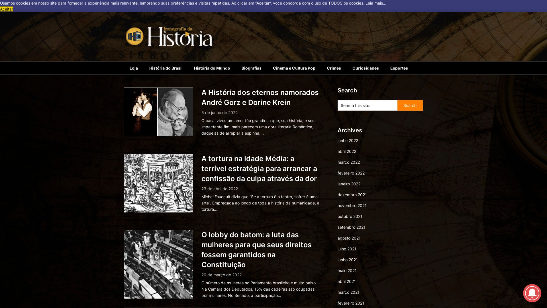 Website status iconografiadahistoria.com.br is   ONLINE