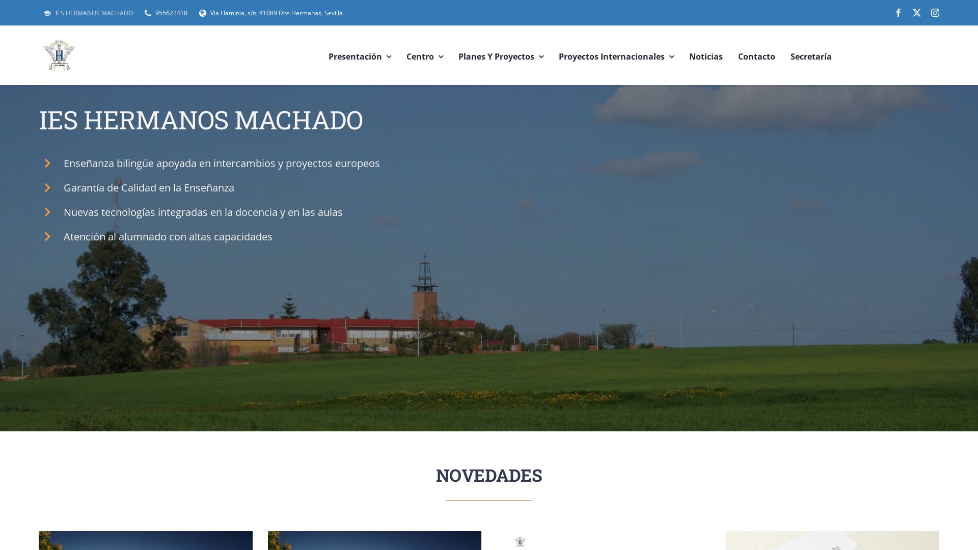 Website status ieshnosmachado.org is   ONLINE