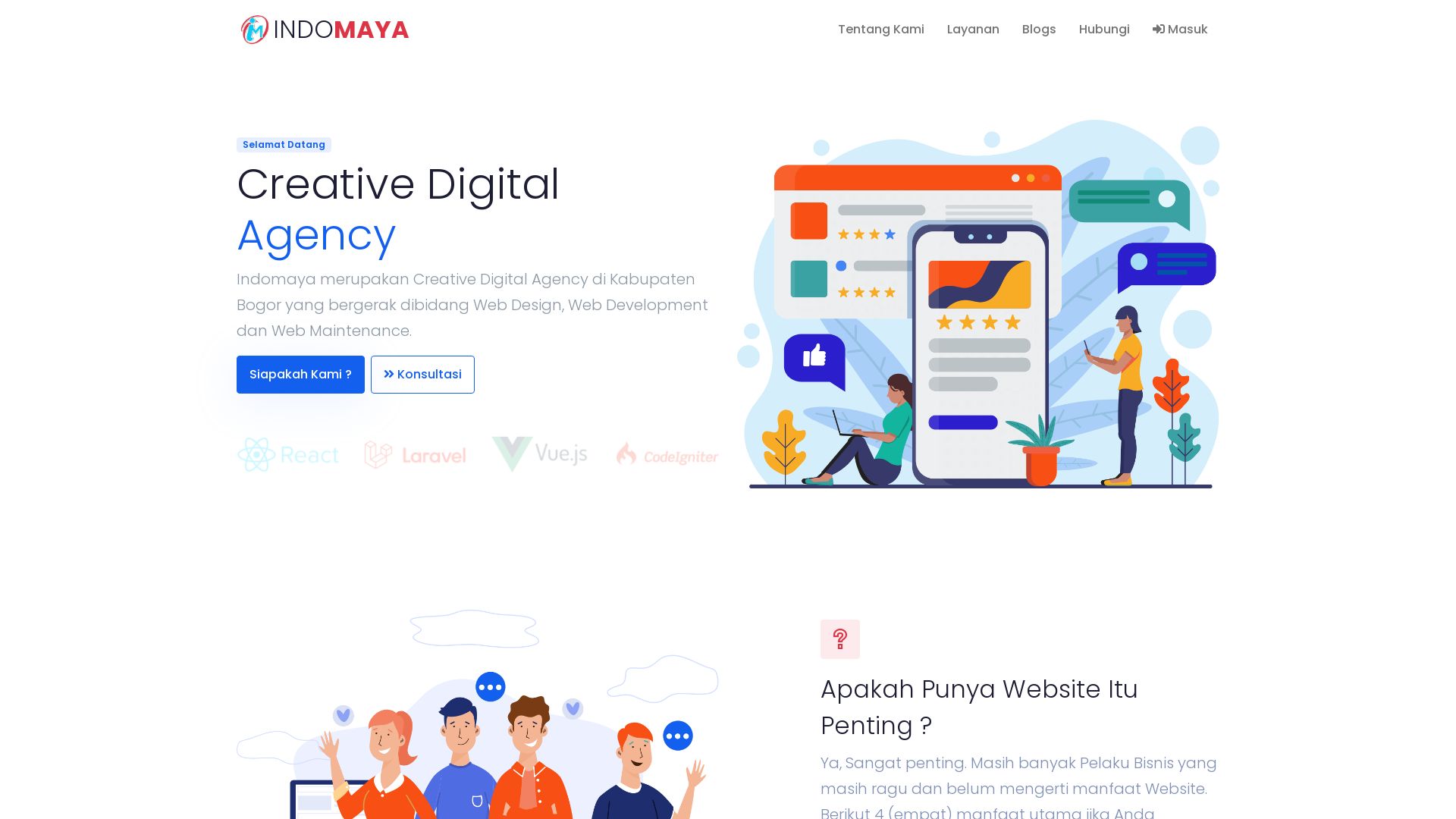 Website status indomaya.net is   ONLINE