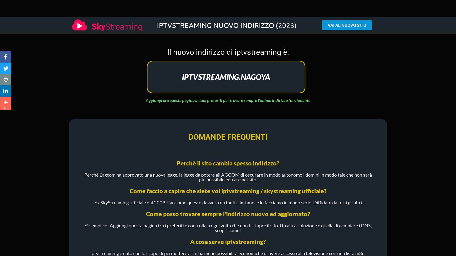 Website status iptvstreaming-dominio.net is   ONLINE