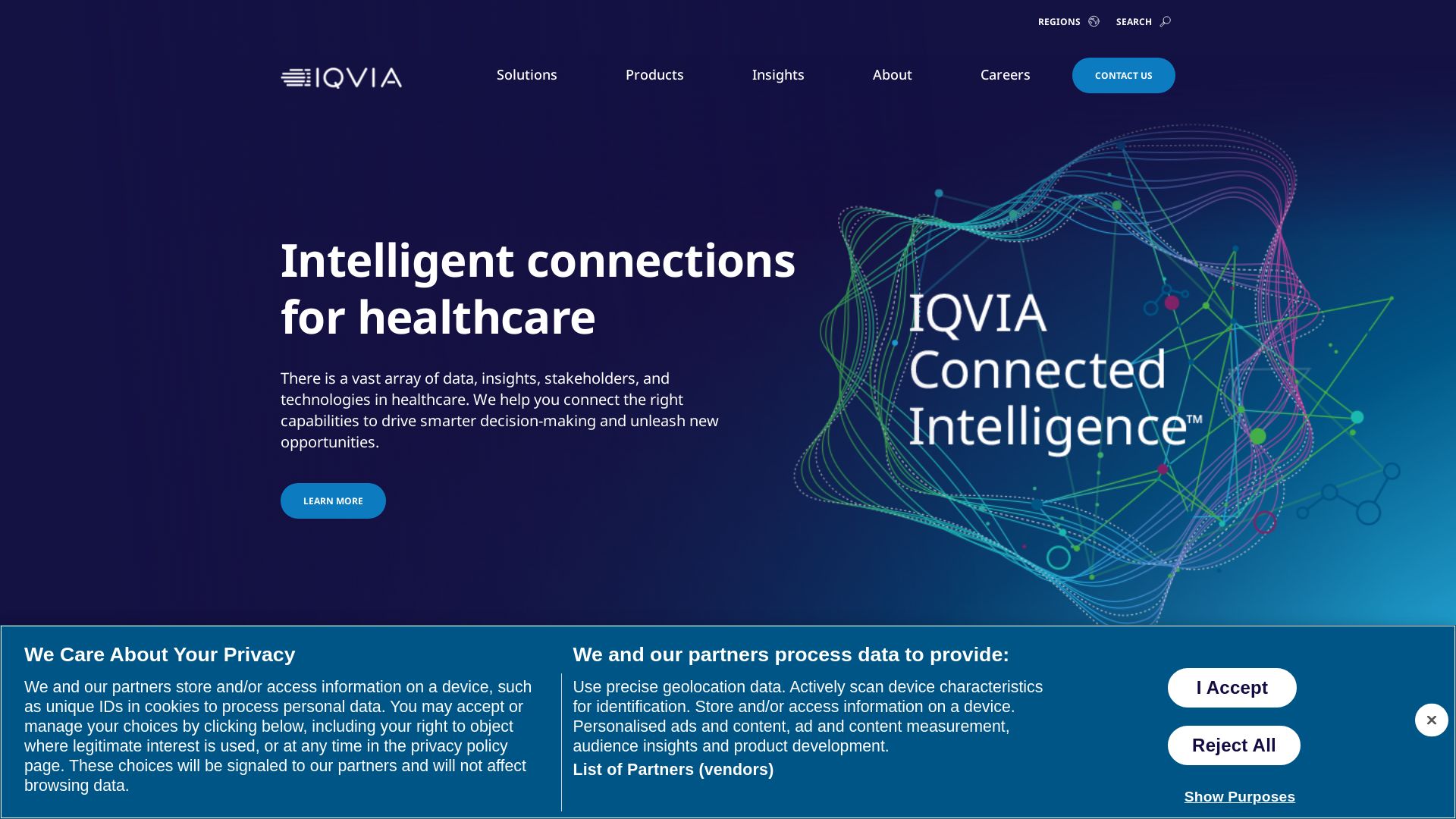 Website status iqvia.com is   ONLINE