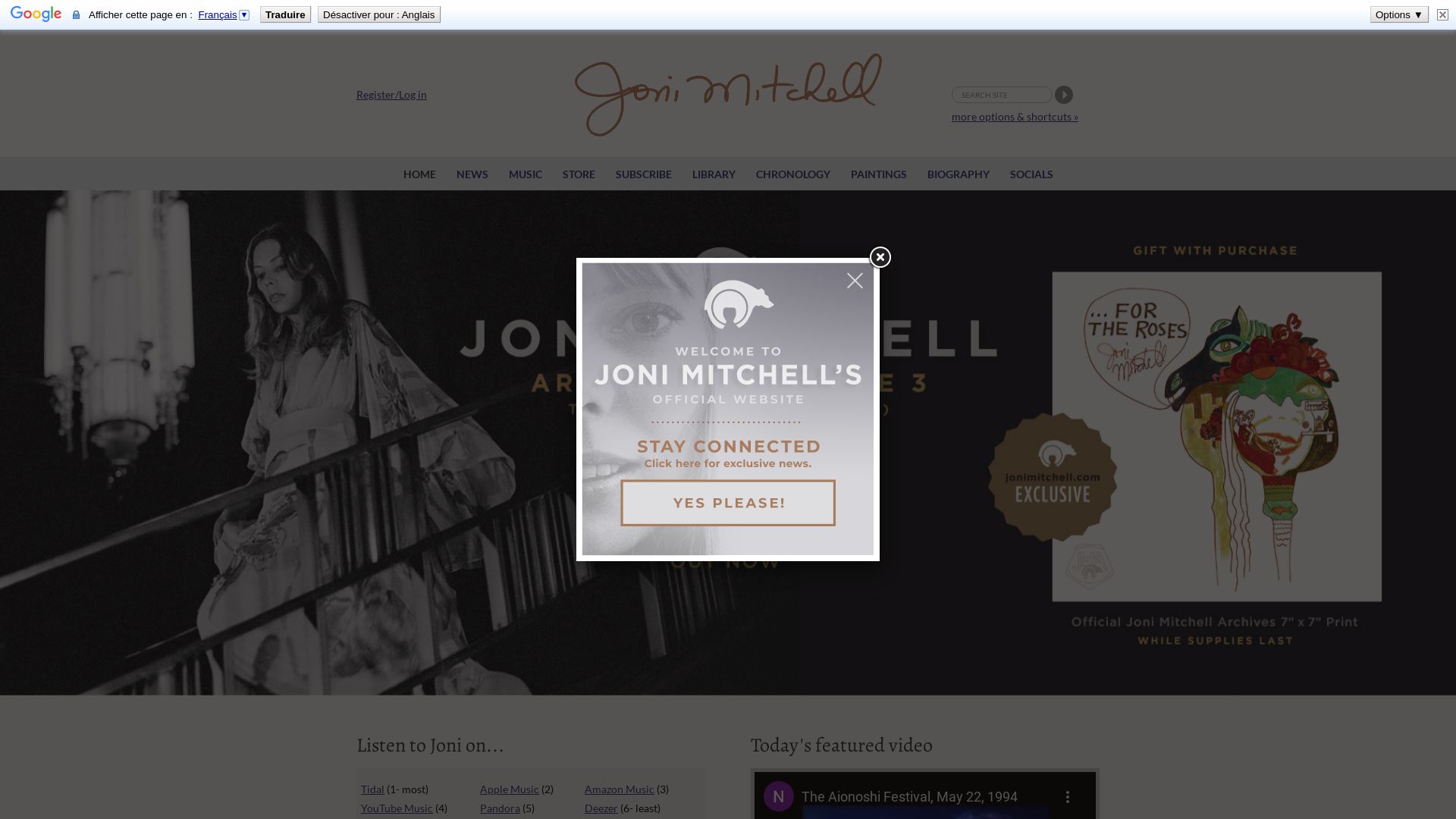 Website status jonimitchell.com is   ONLINE
