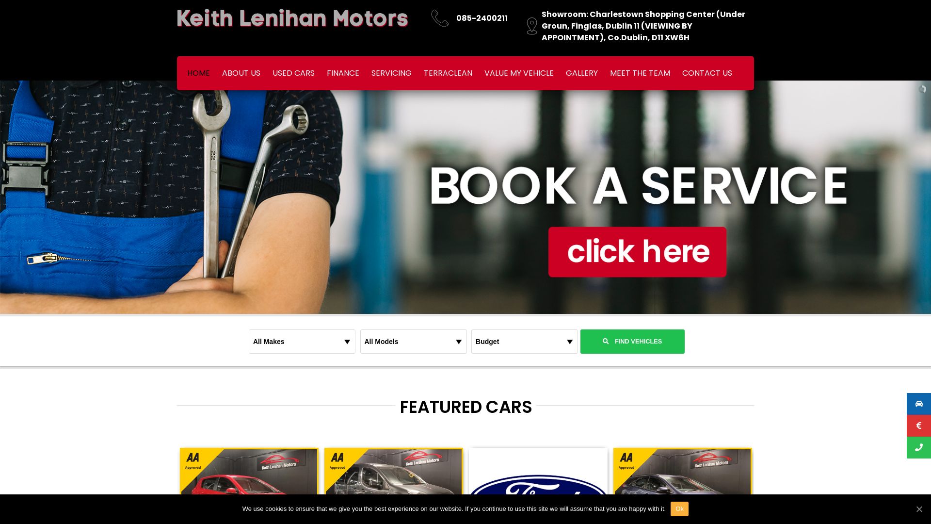 Website status klmotors.ie is   ONLINE