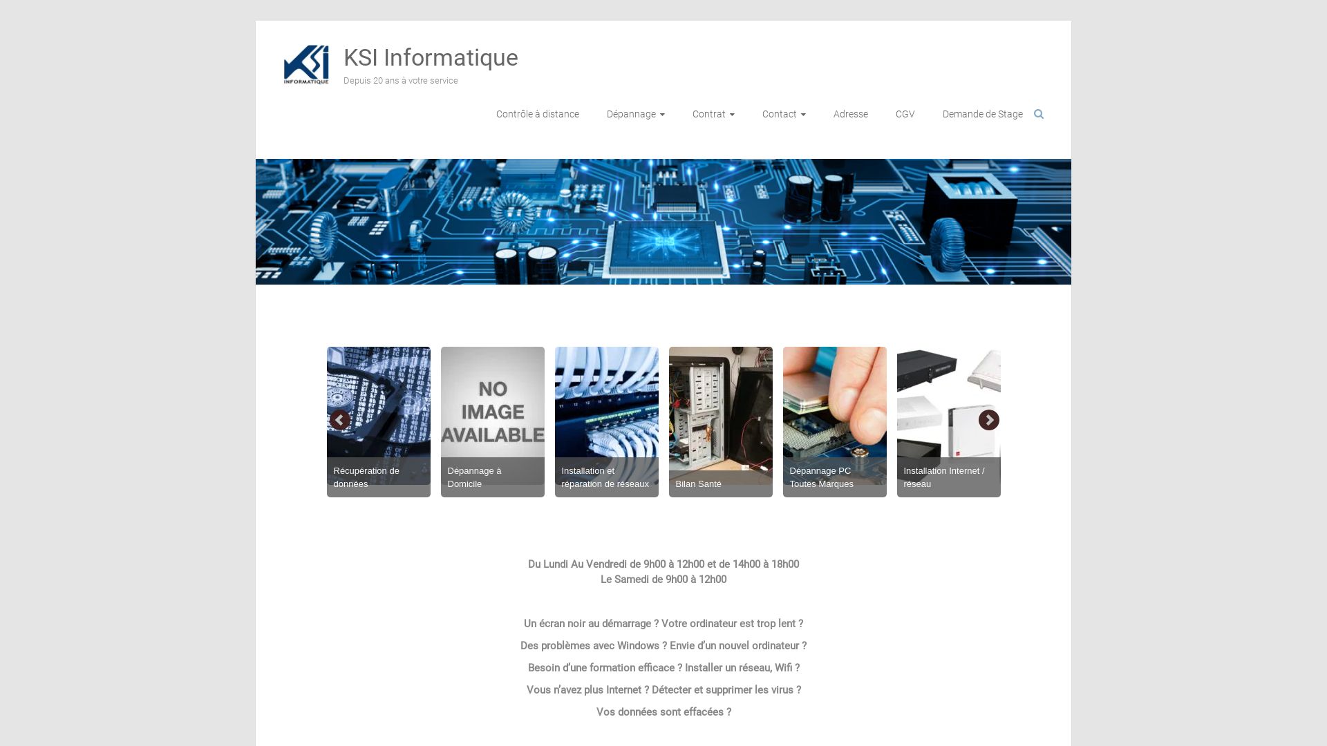 Website status ksi-informatique.fr is   ONLINE