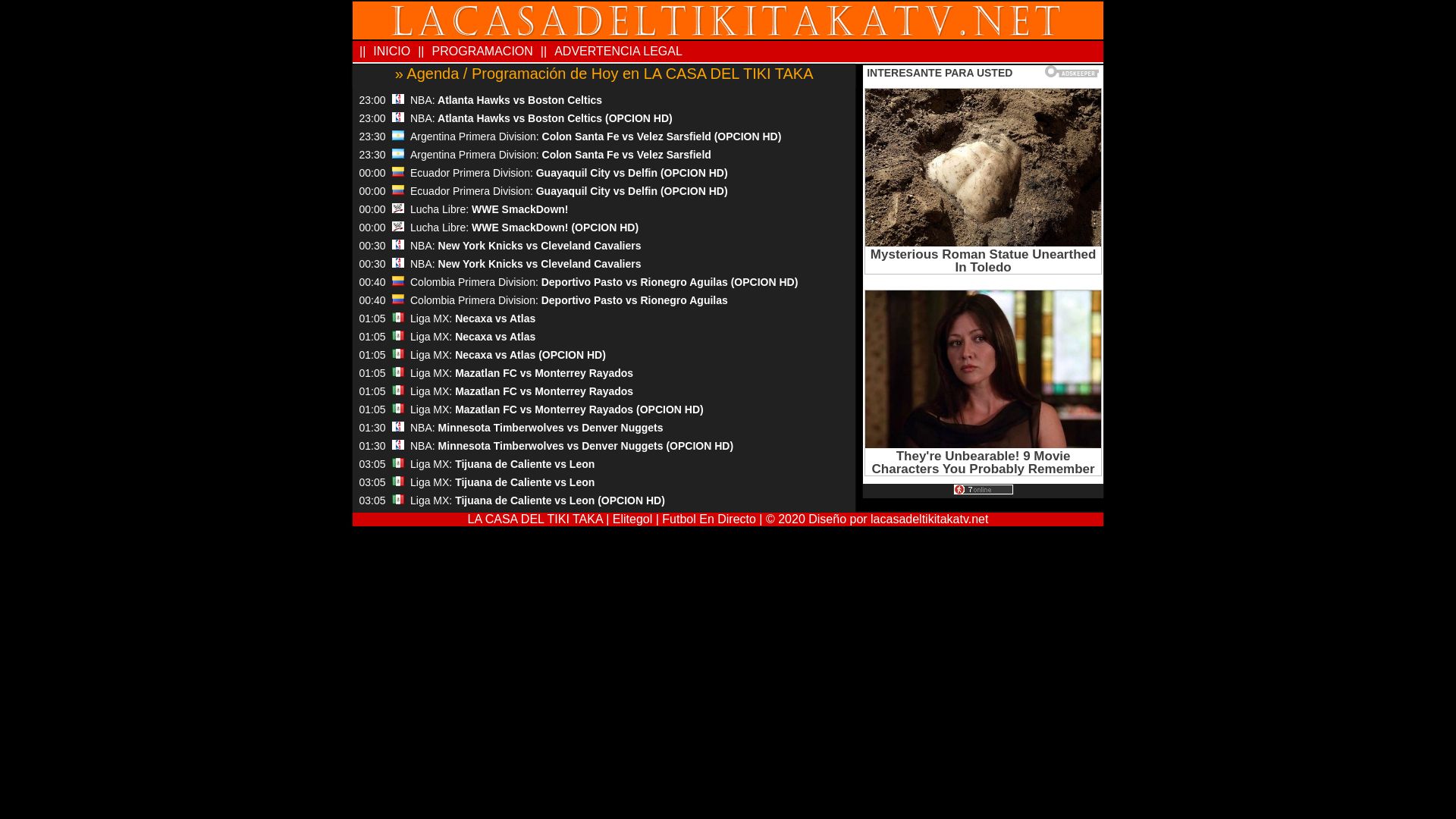 Website status lacasadeltikitakatv.net is   ONLINE