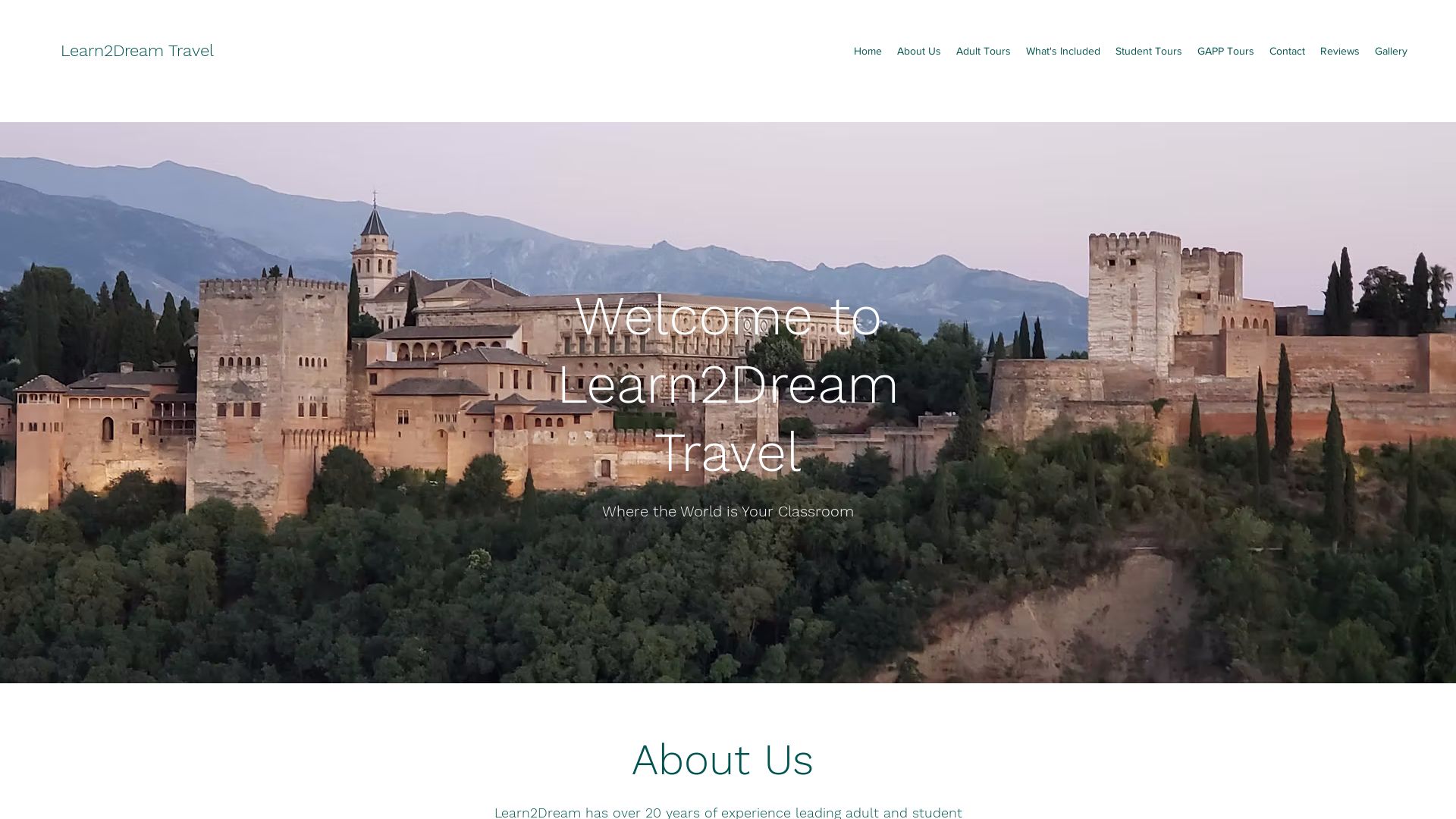 Website status learn2dreamtravel.com is   ONLINE