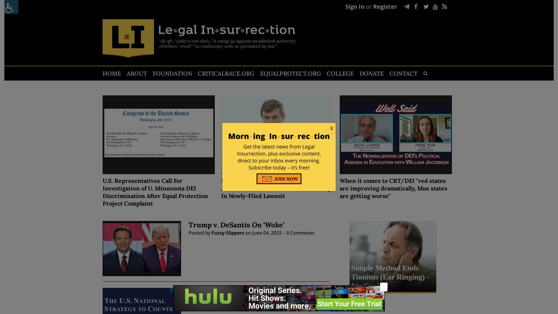 Website status legalinsurrection.com is   ONLINE