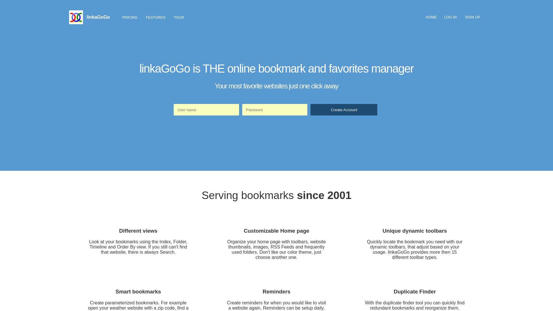 Website status linkagogo.com is   ONLINE