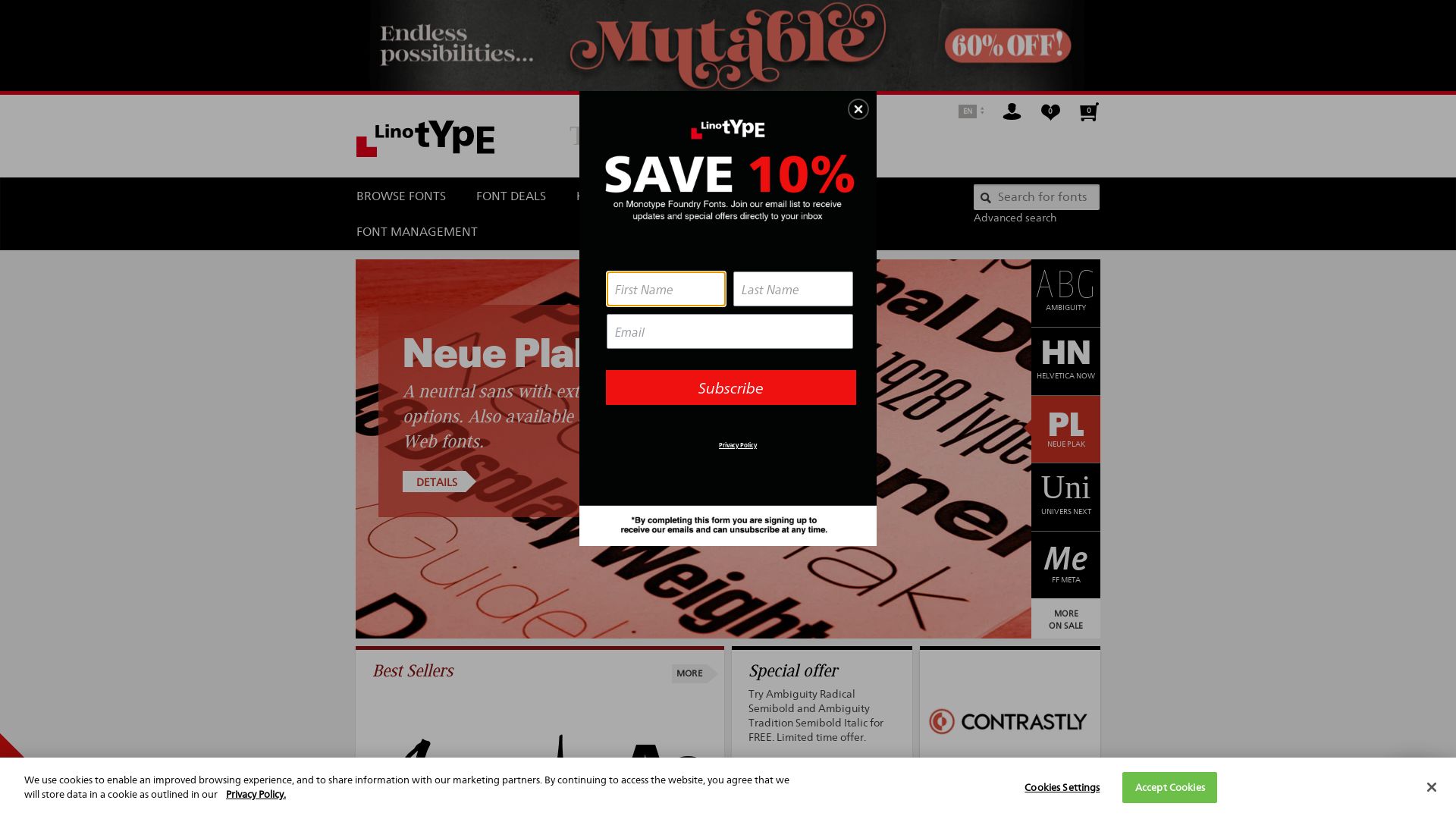 Website status linotype.com is   ONLINE