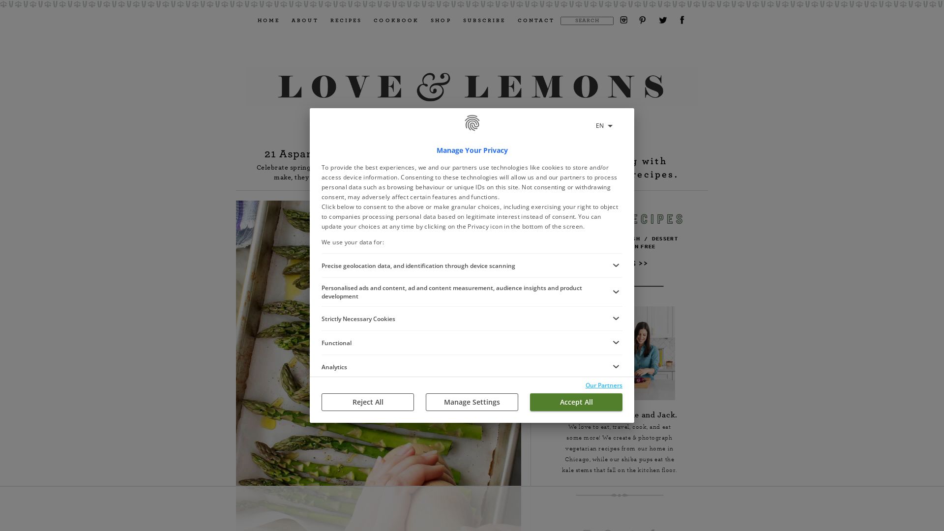 Website status loveandlemons.com is   ONLINE