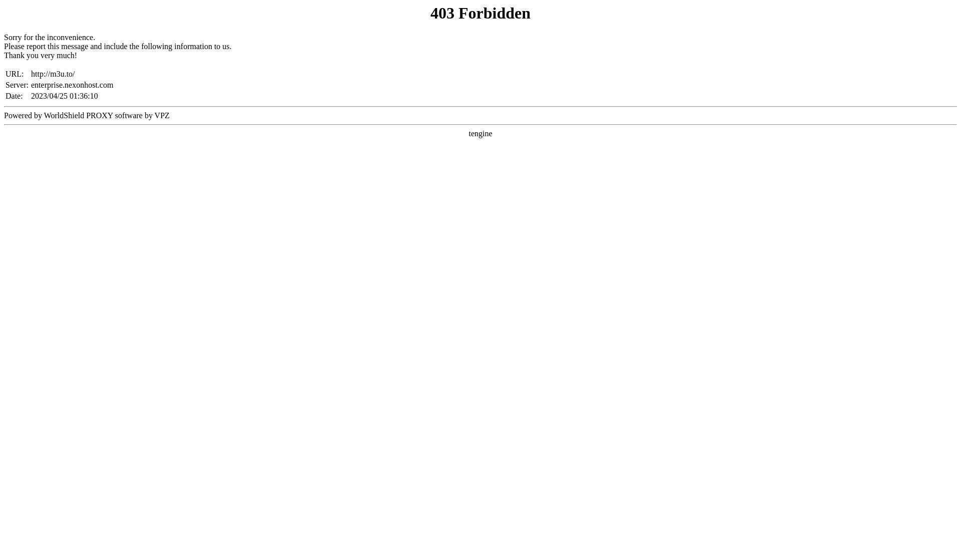 Website status m3u.to is   ONLINE