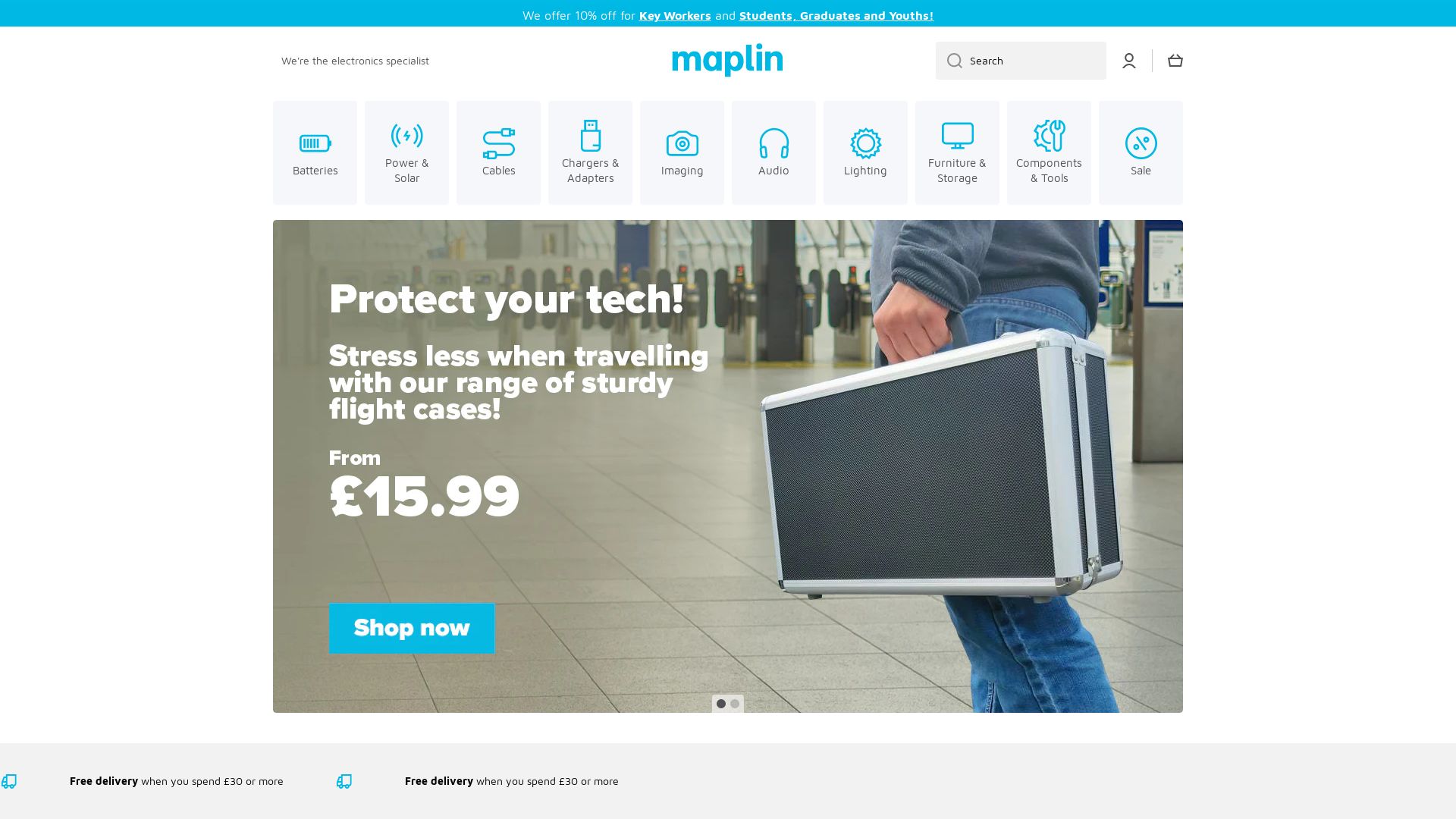 Website status maplin.co.uk is   ONLINE