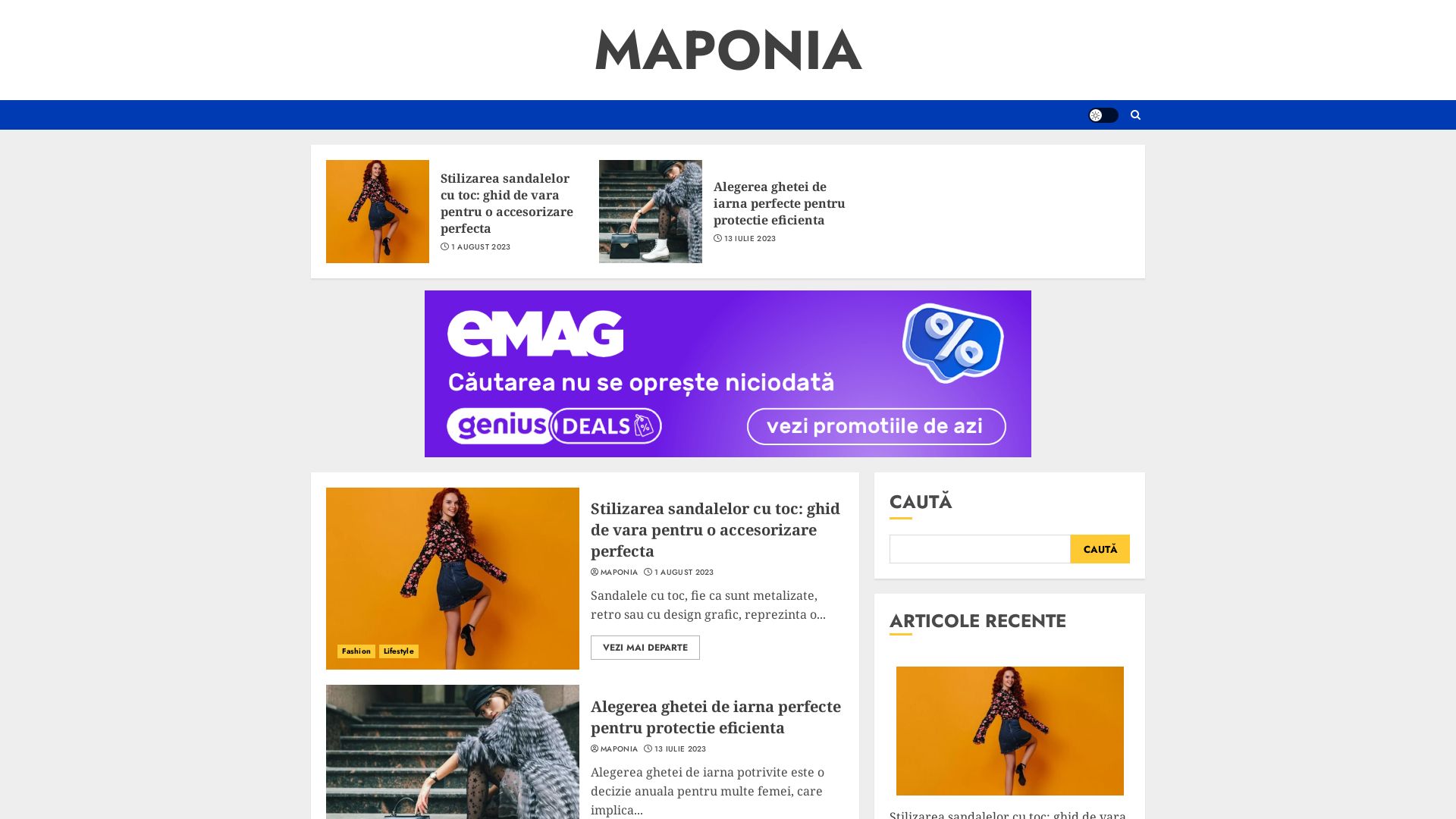 Website status maponia.ro is   ONLINE