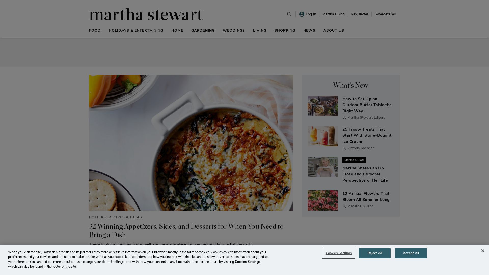 Website status marthastewart.com is   ONLINE