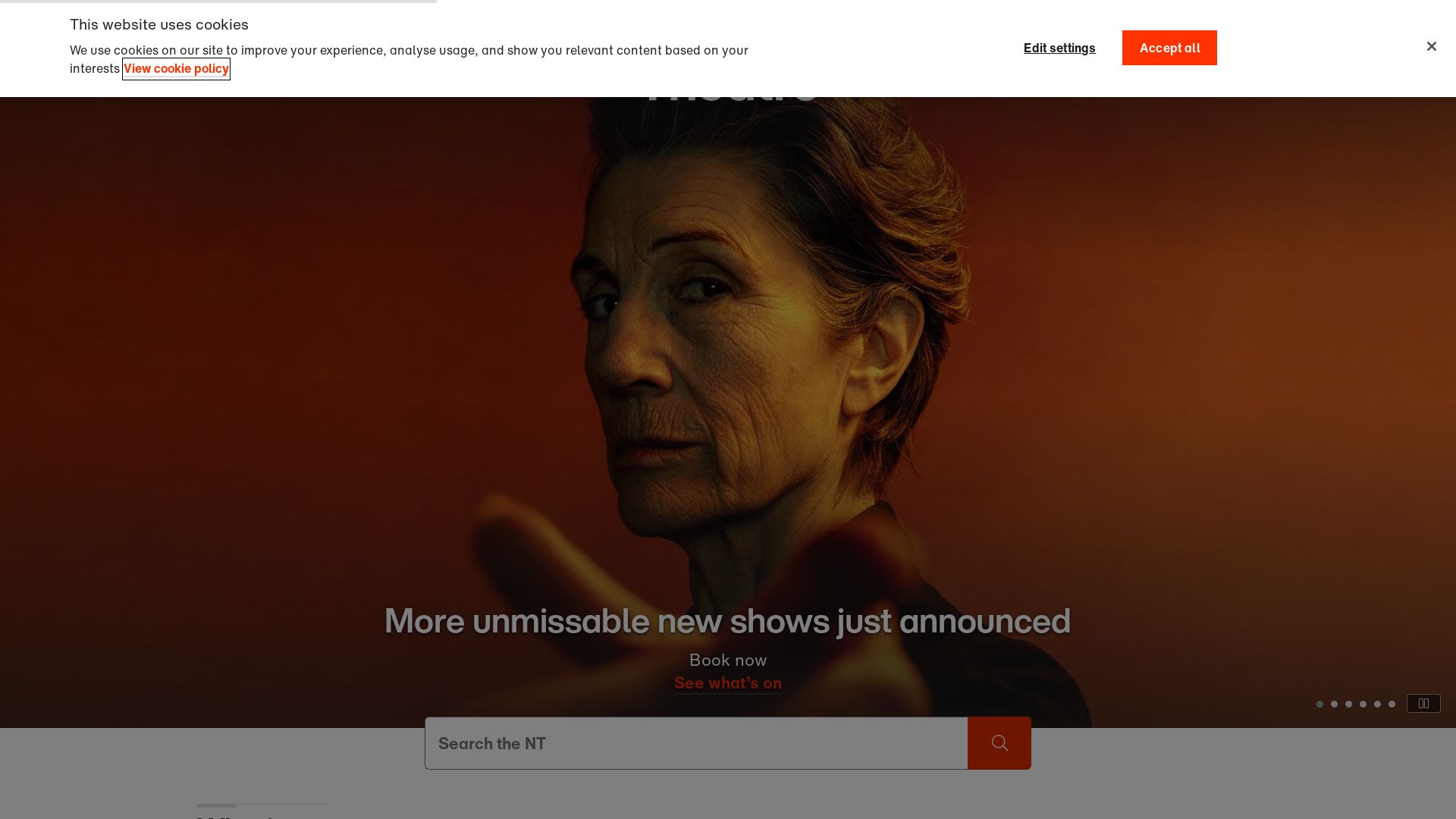 Website status nationaltheatre.org.uk is   ONLINE