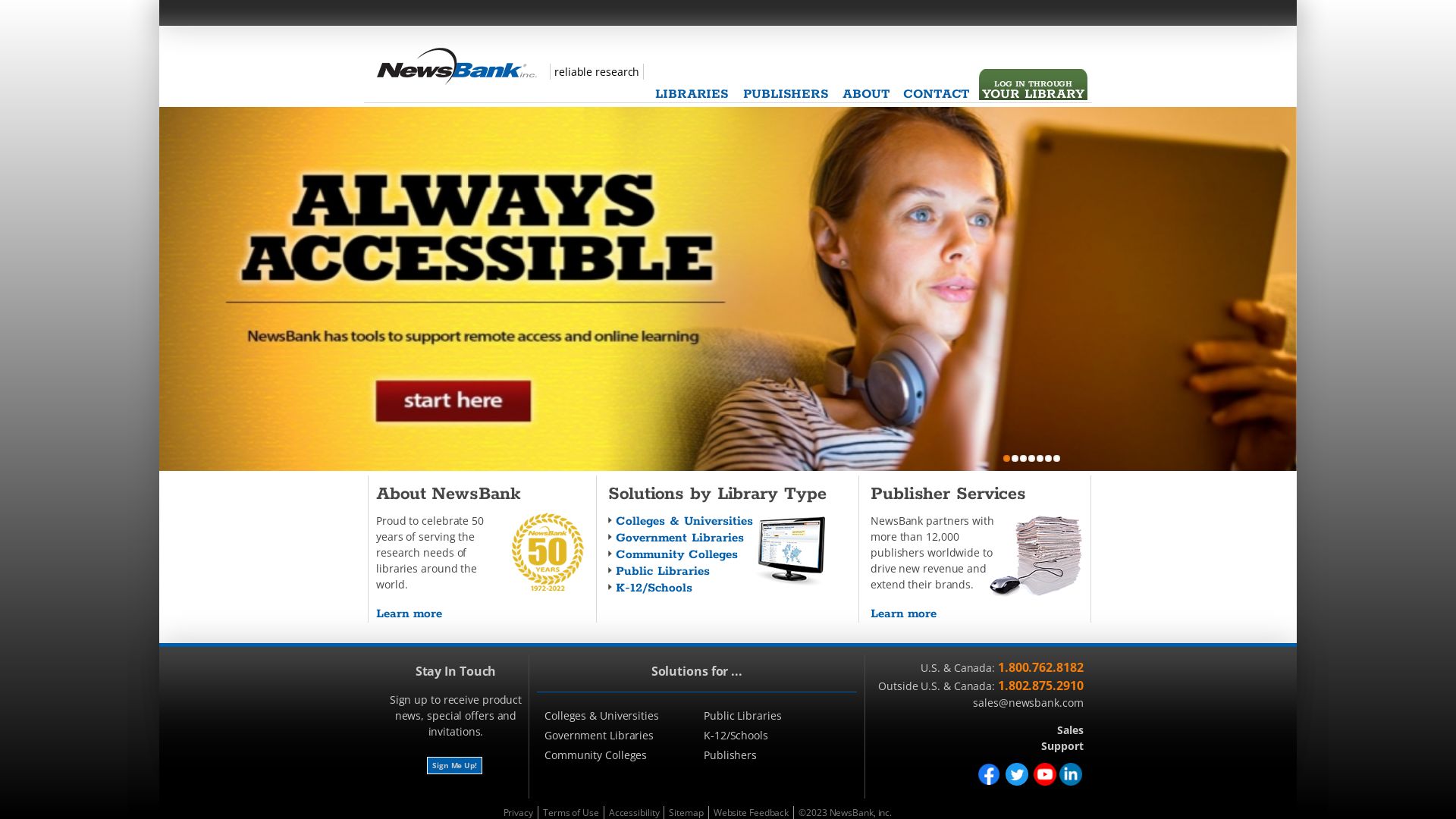 Website status newsbank.com is   ONLINE