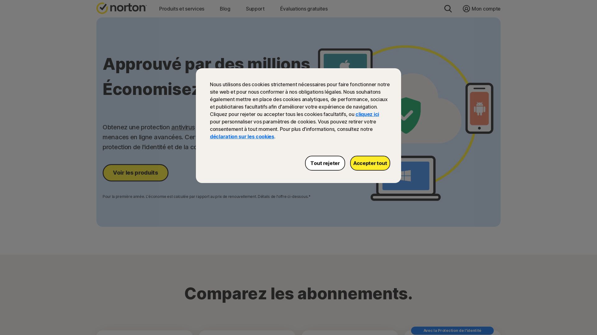 Website status norton.com is   ONLINE