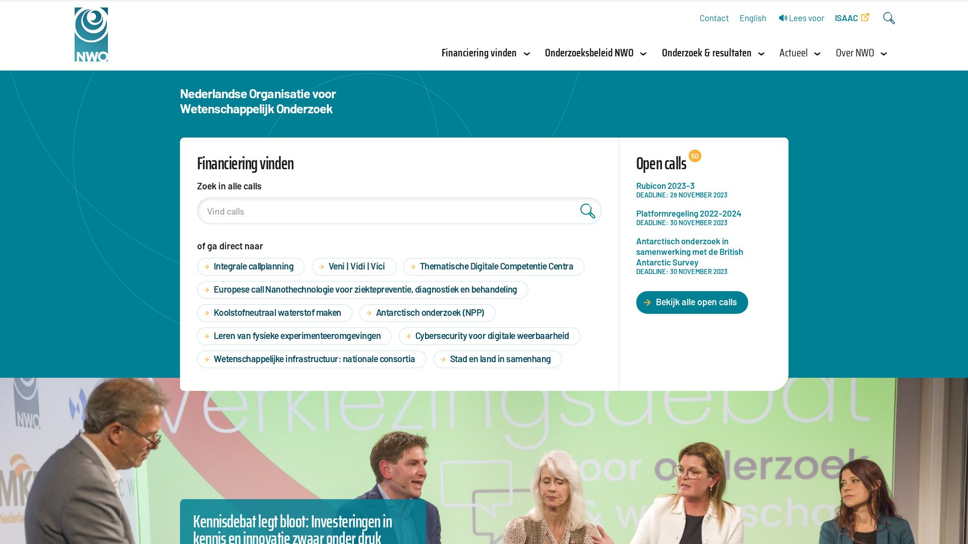 Website status nwo.nl is   ONLINE