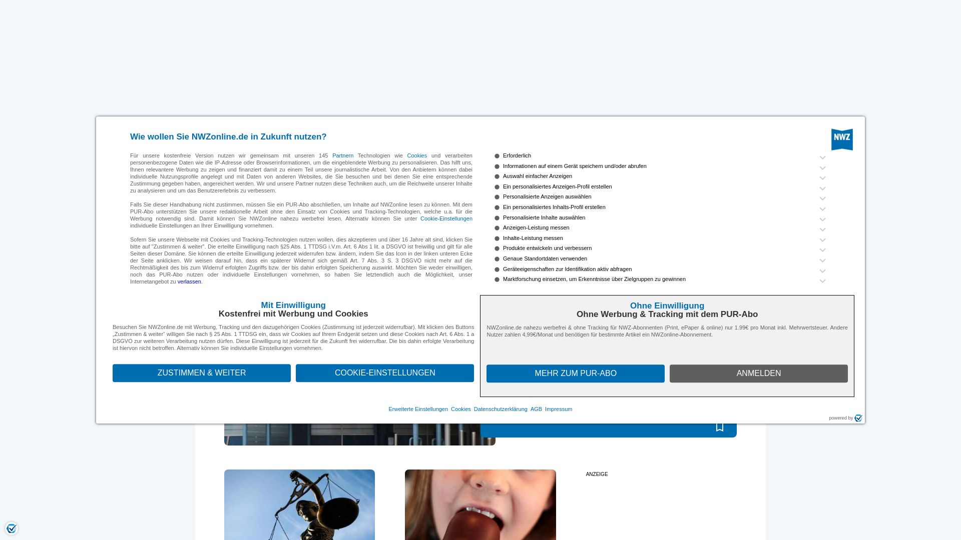 Website status nwzonline.de is   ONLINE
