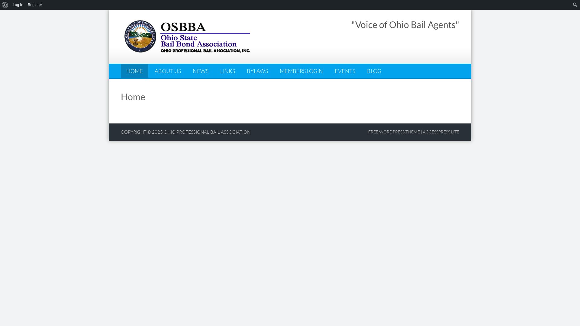 Website status ohioprobailassociation.org is   ONLINE