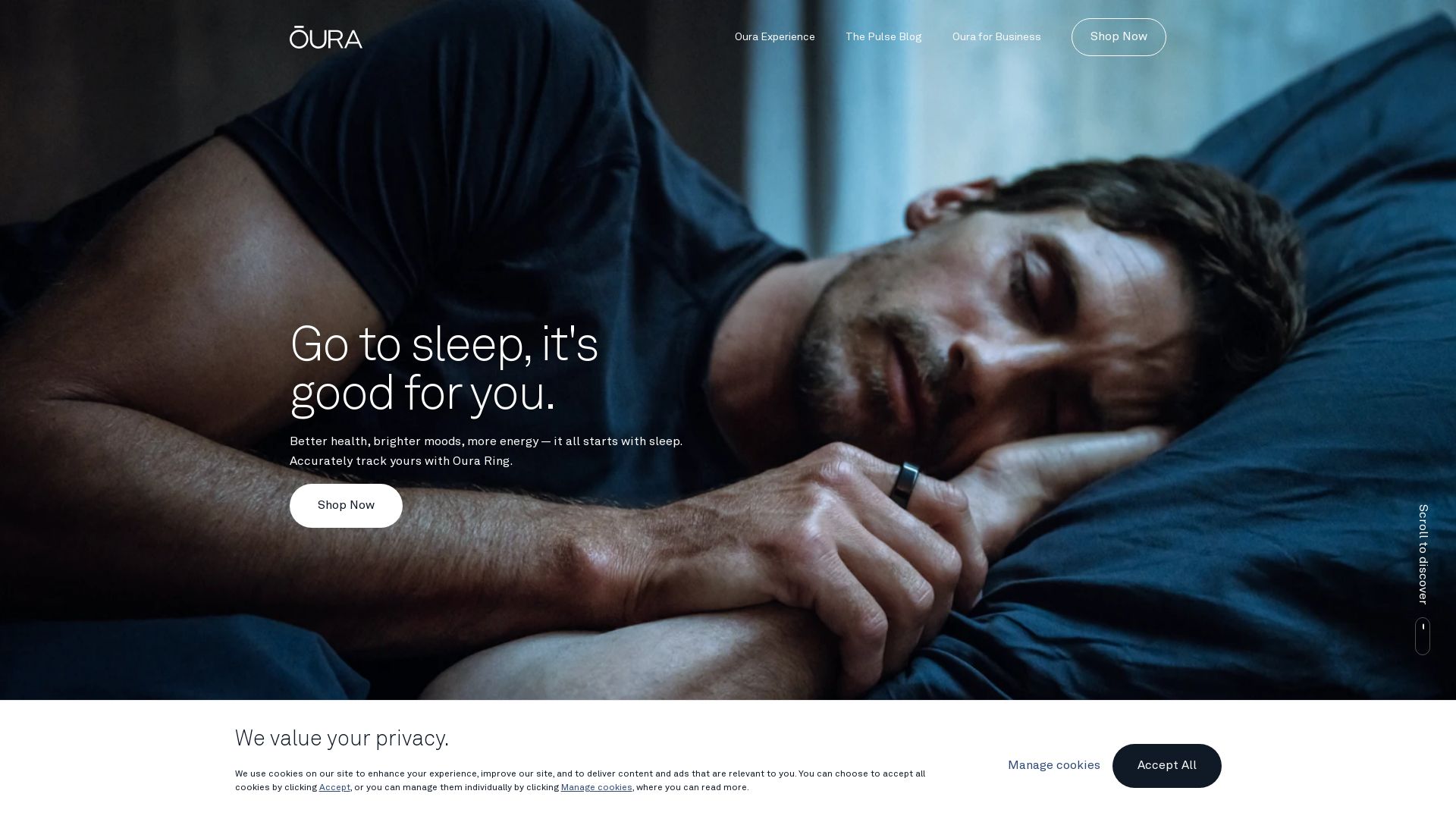 Website status ouraring.com is   ONLINE