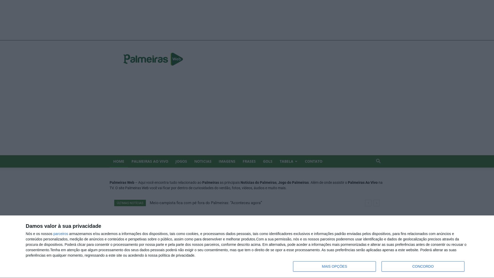 Website status palmeirasweb.com is   ONLINE