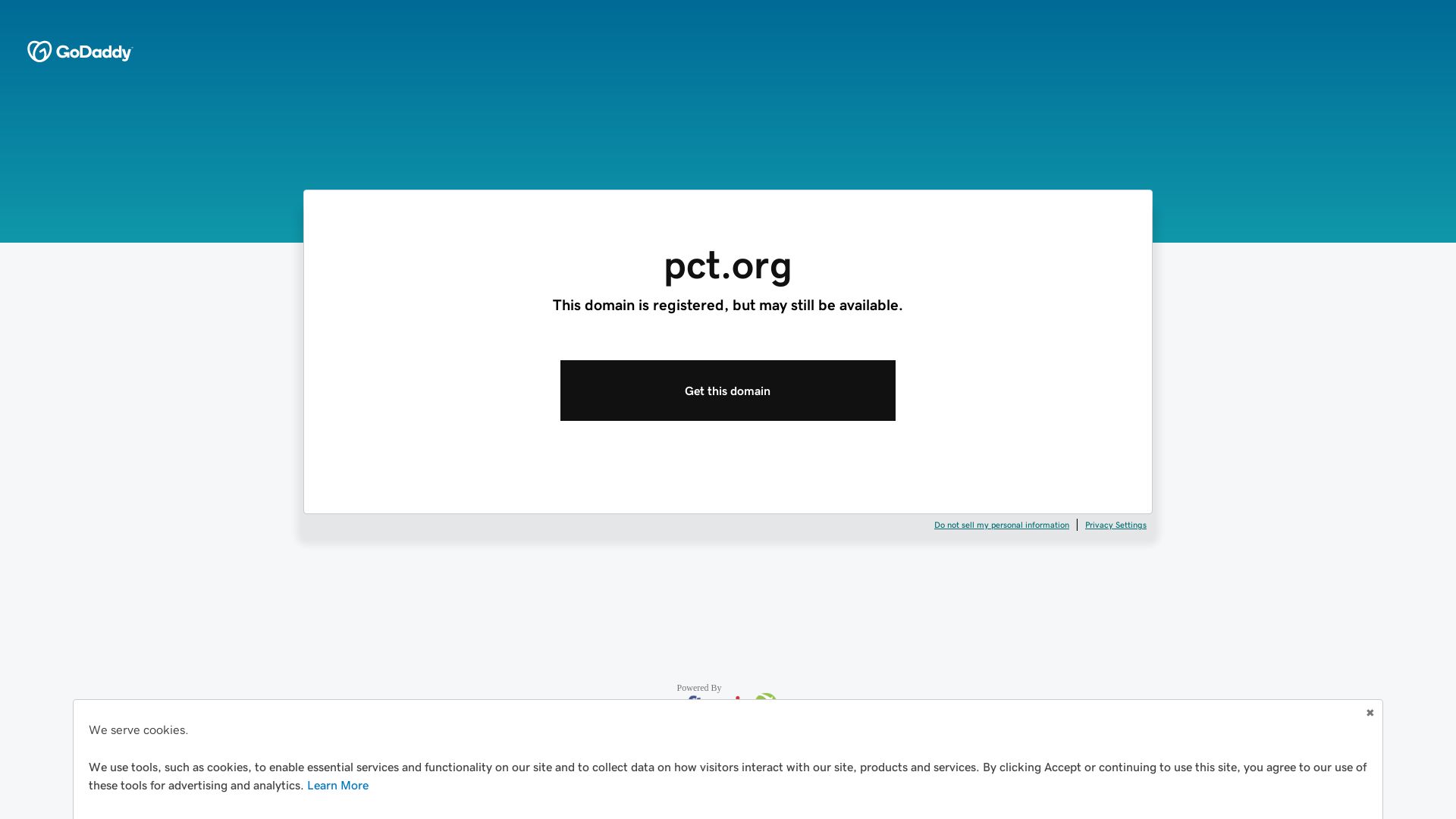 Website status pct.org is   ONLINE