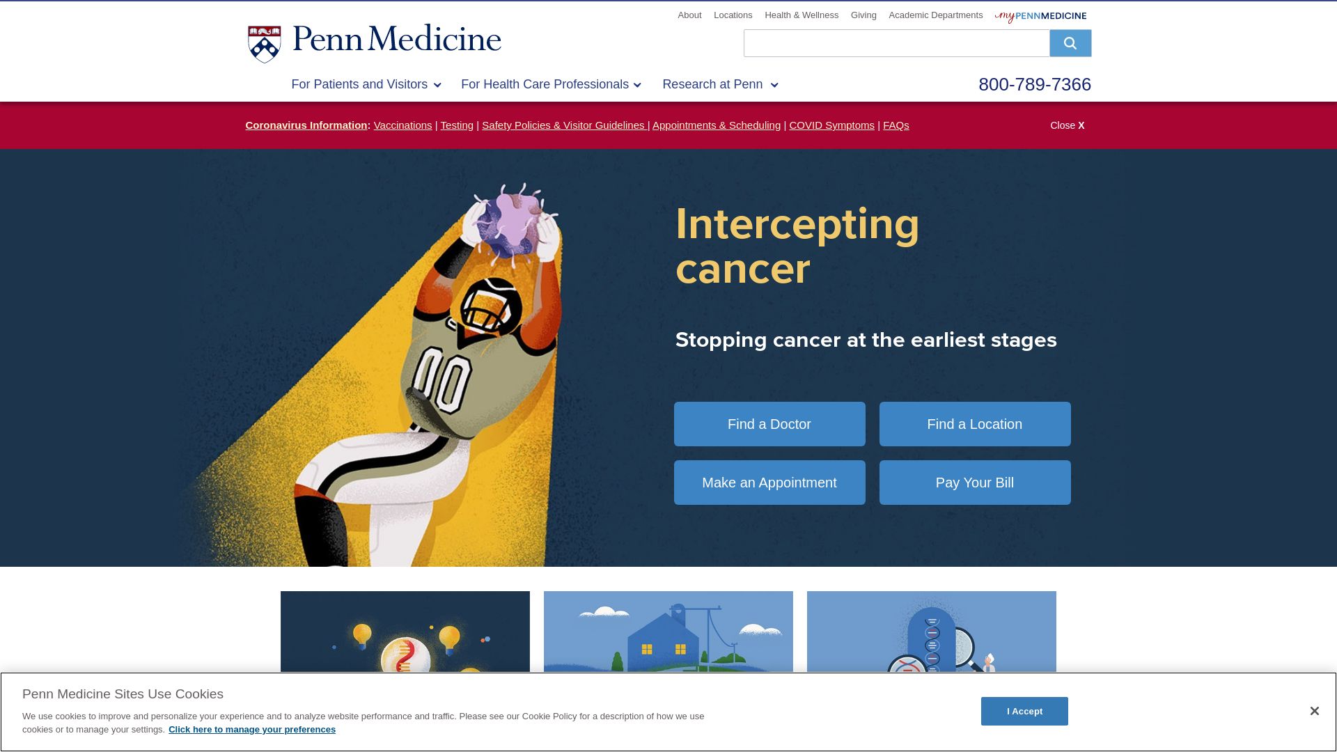Website status pennmedicine.org is   ONLINE