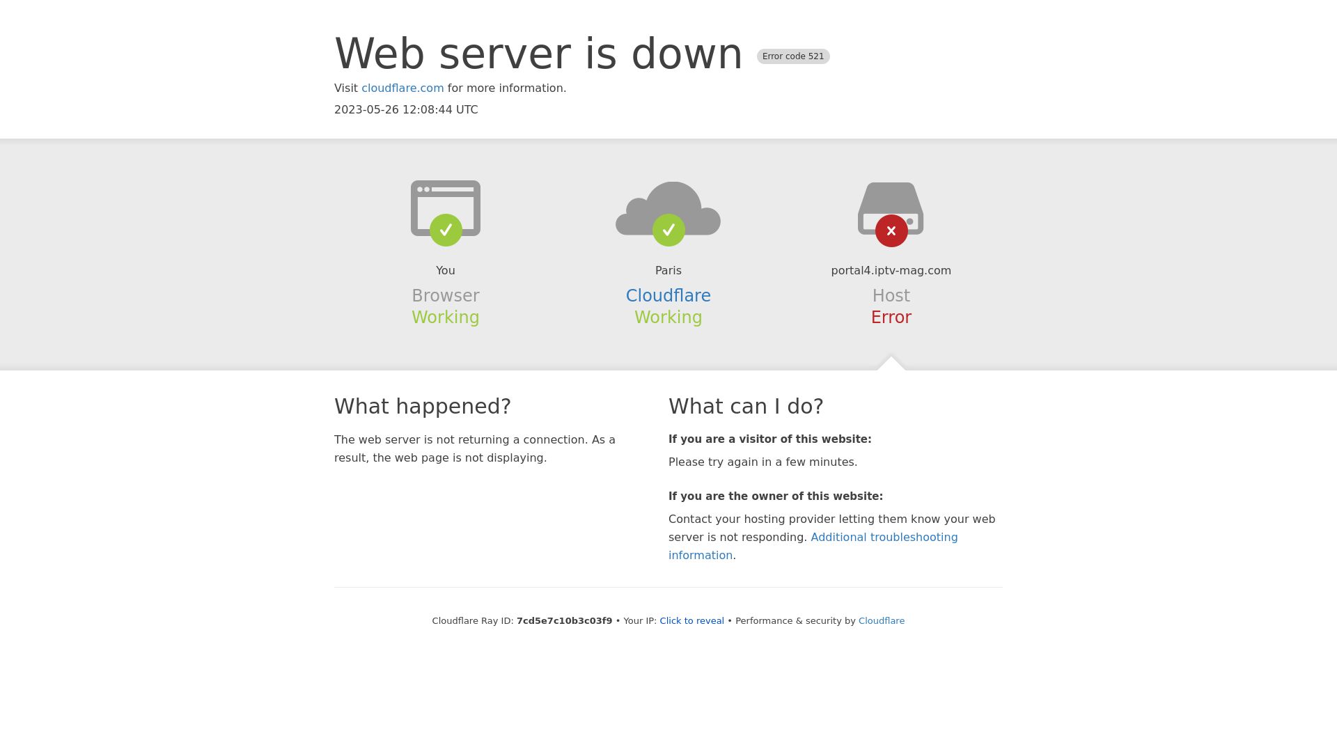 Website status portal4.iptv-mag.com is   ONLINE