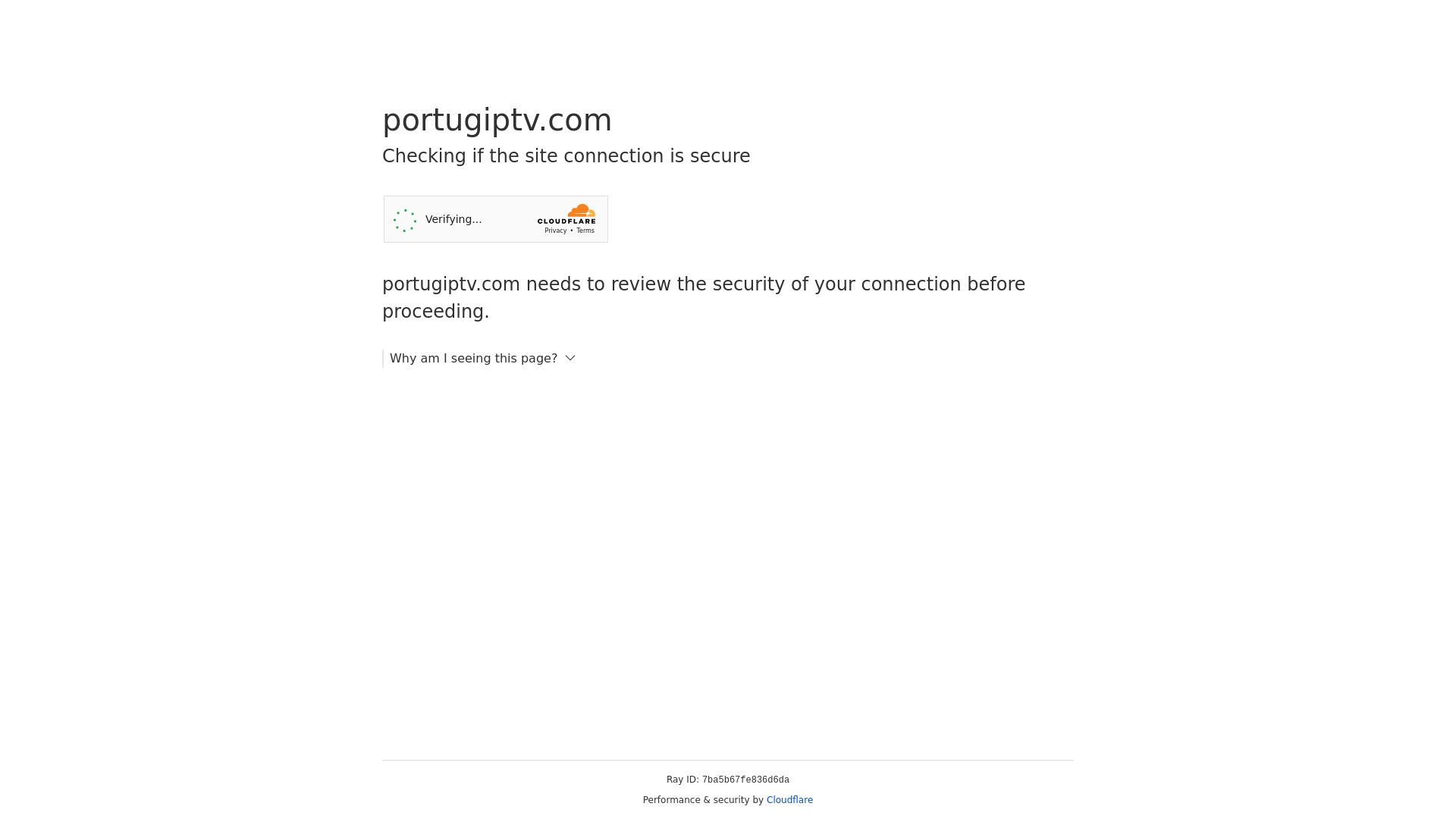 Website status portugiptv.com is   ONLINE
