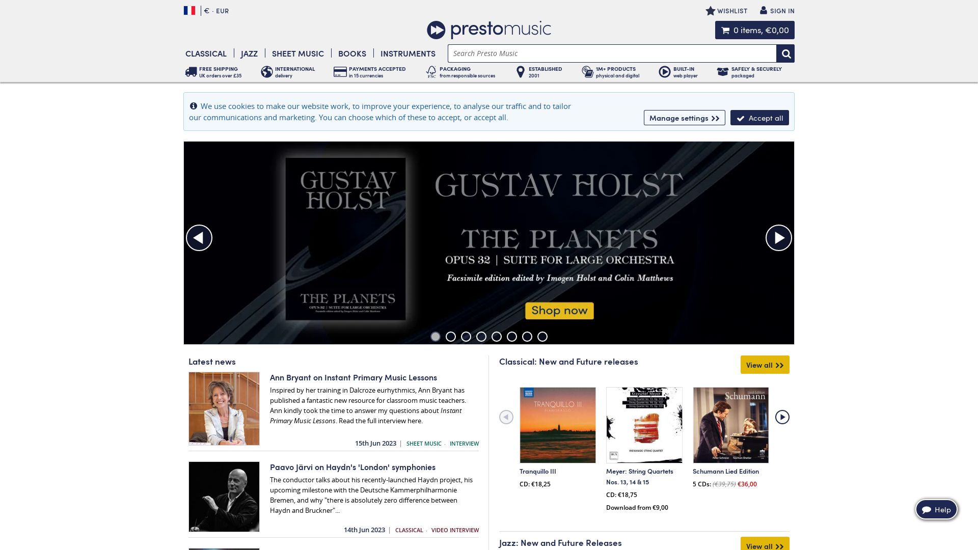 Website status prestomusic.com is   ONLINE