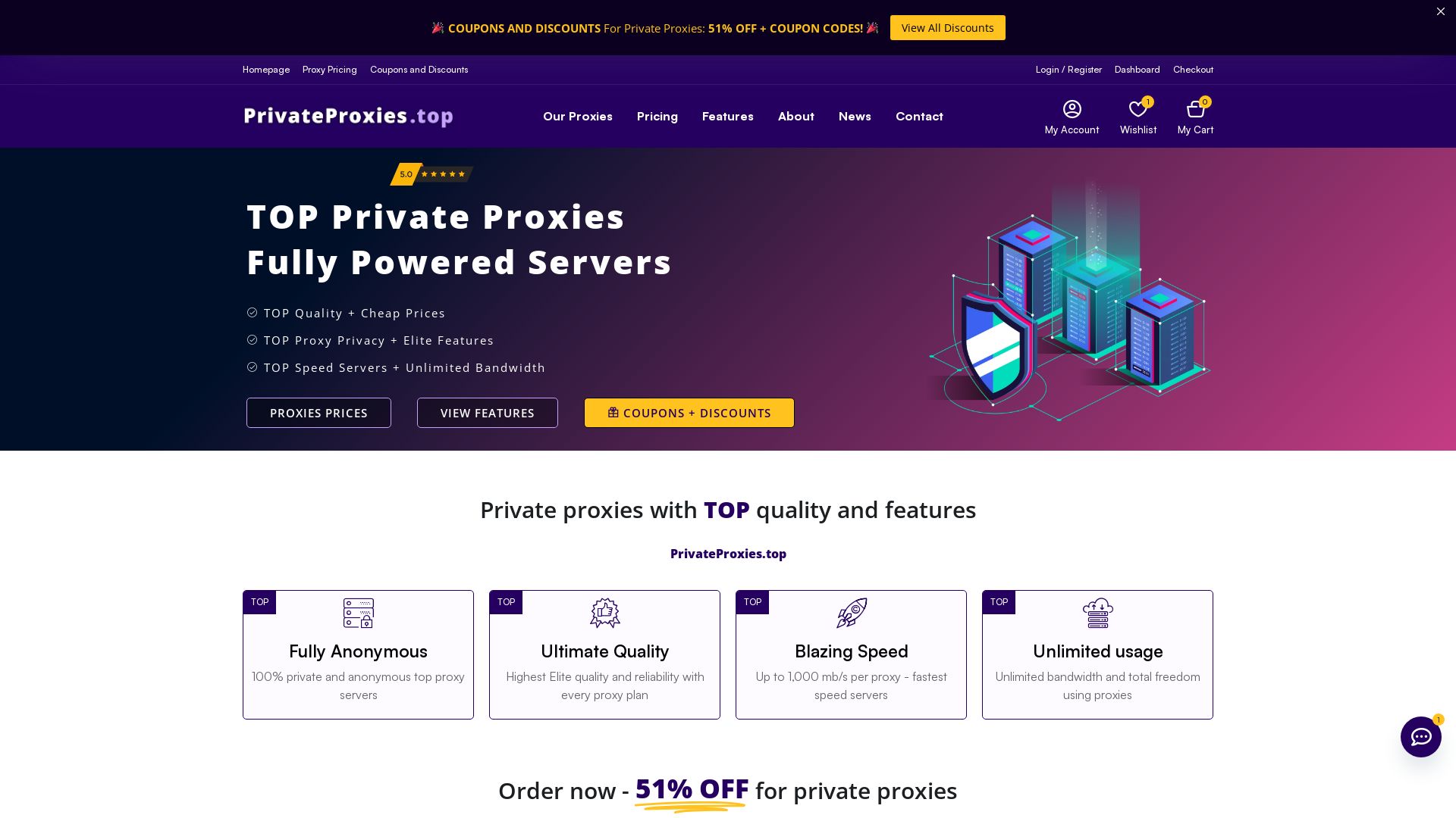 Website status privateproxies.top is   ONLINE