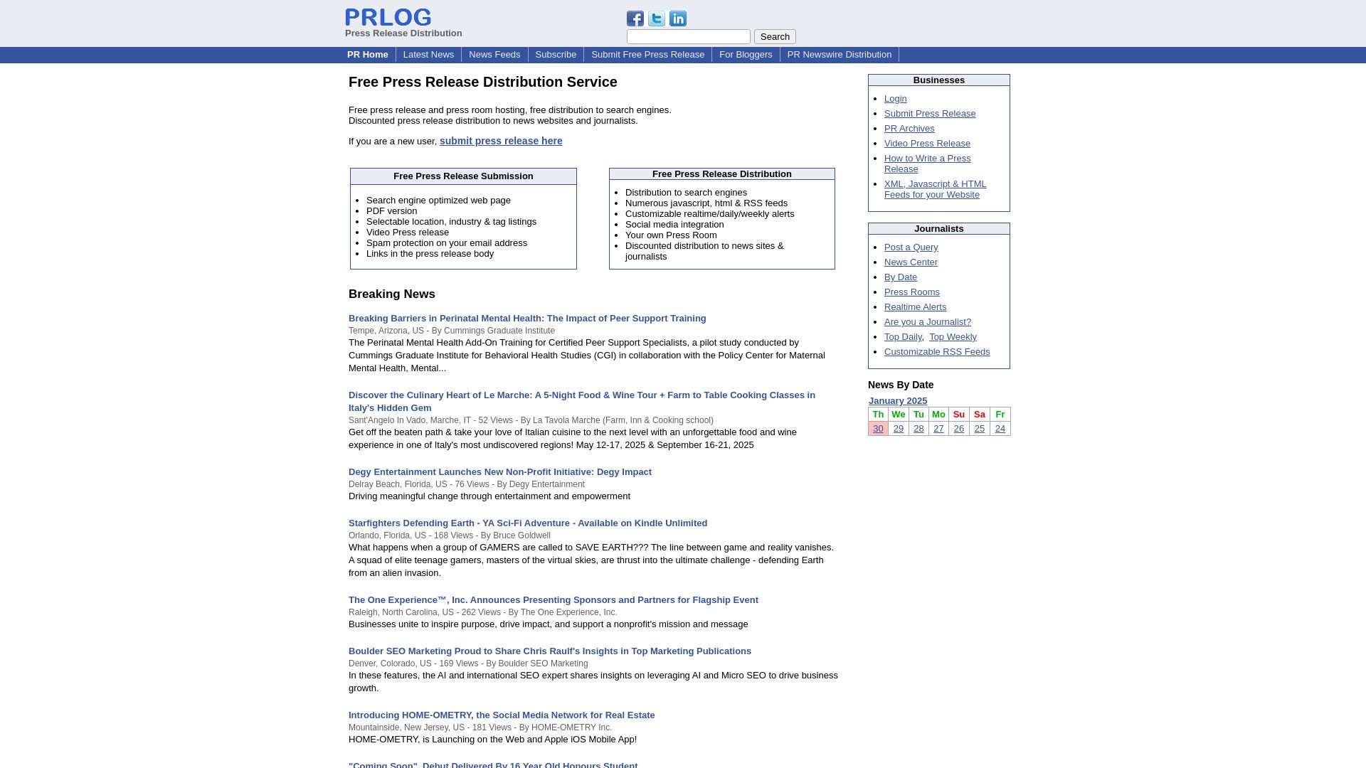 Website status prlog.org is   ONLINE