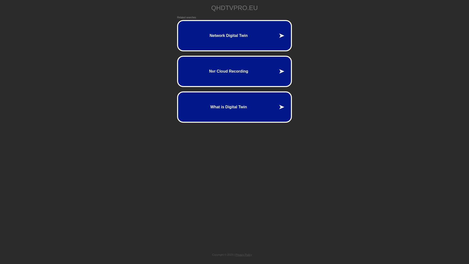 Website status qhdtvpro.eu is   ONLINE